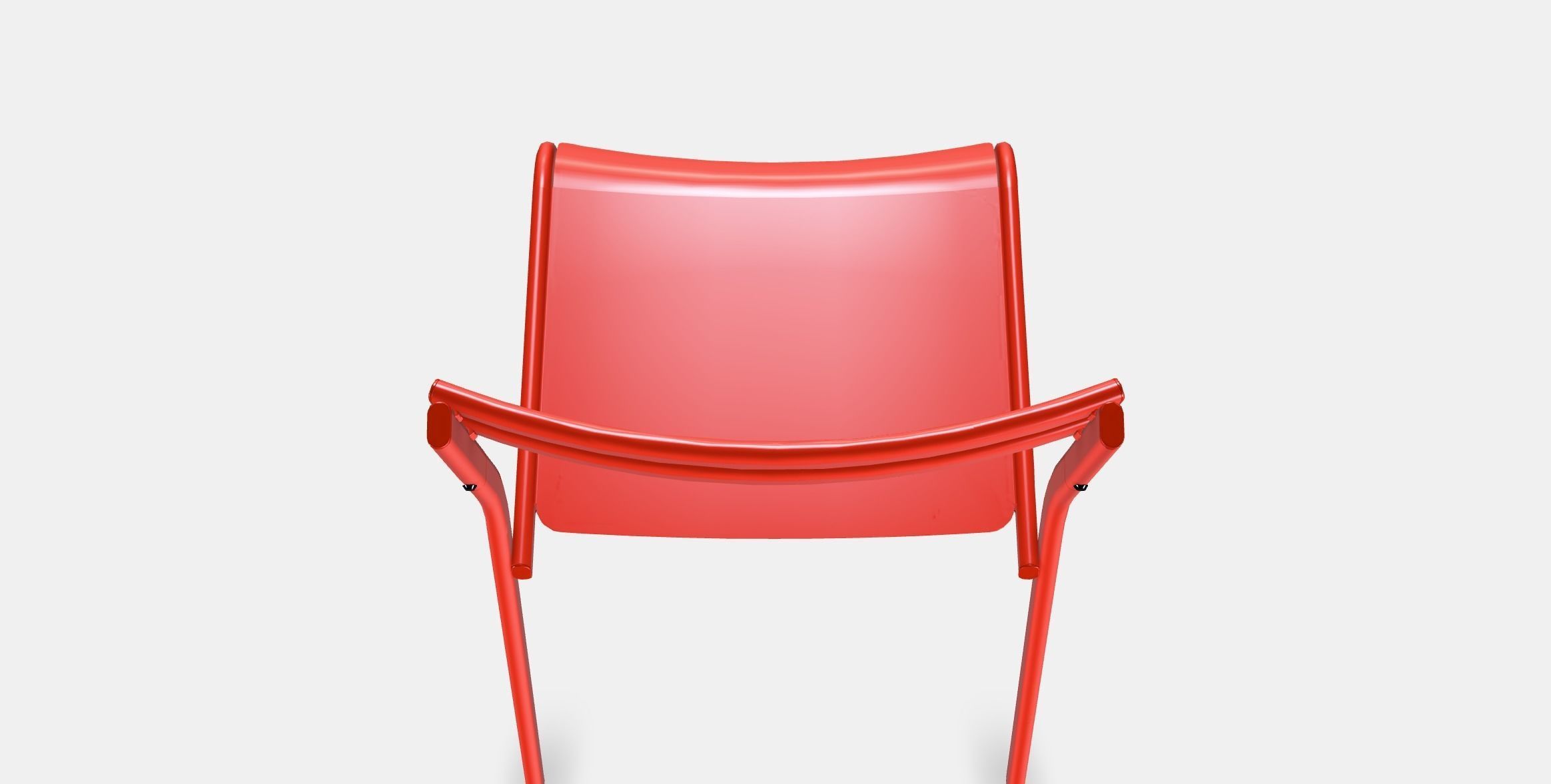 GENESON Chair Low-poly 3D model_4