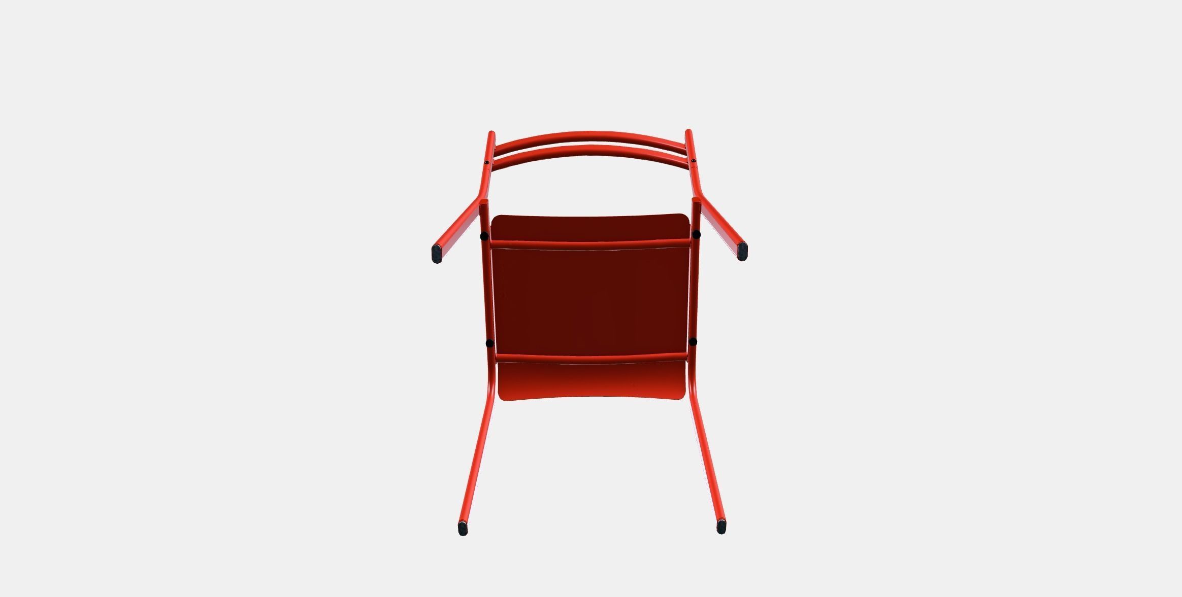 GENESON Chair Low-poly 3D model_7