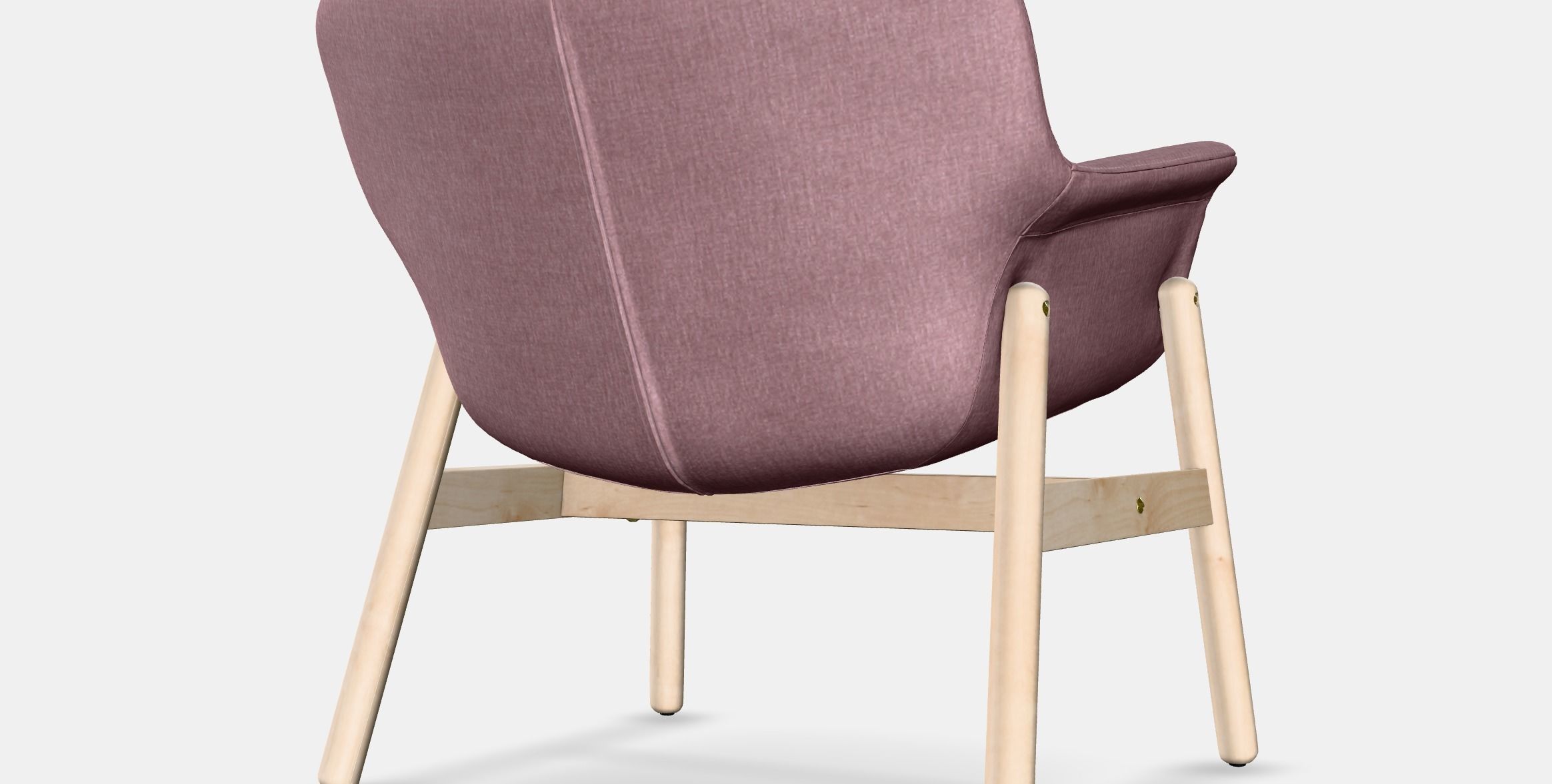 VEDBO Armchair 2 Low-poly 3D model_2