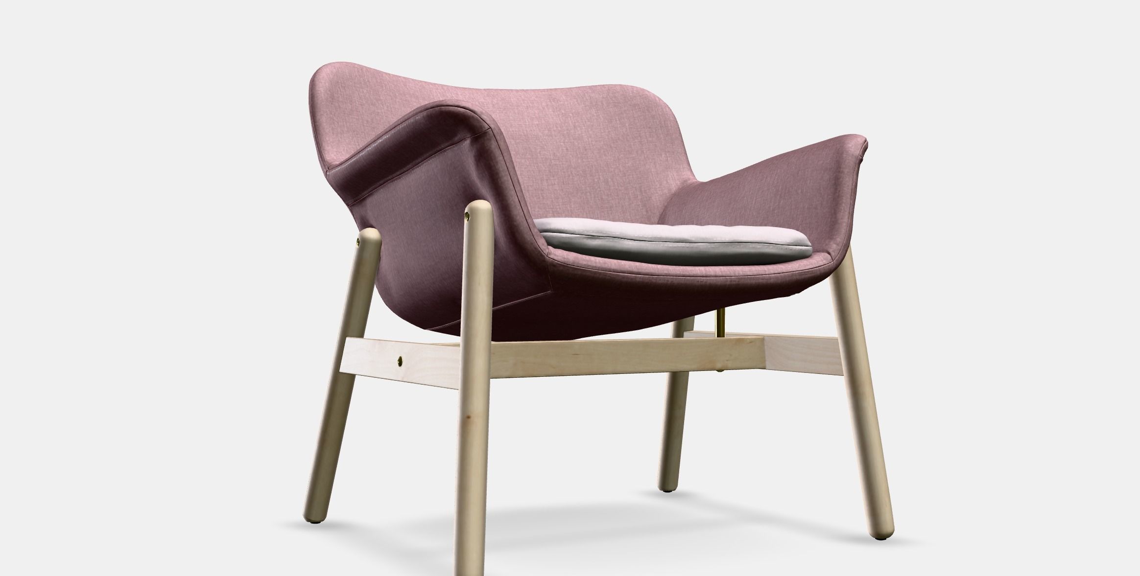 VEDBO Armchair 2 Low-poly 3D model_4