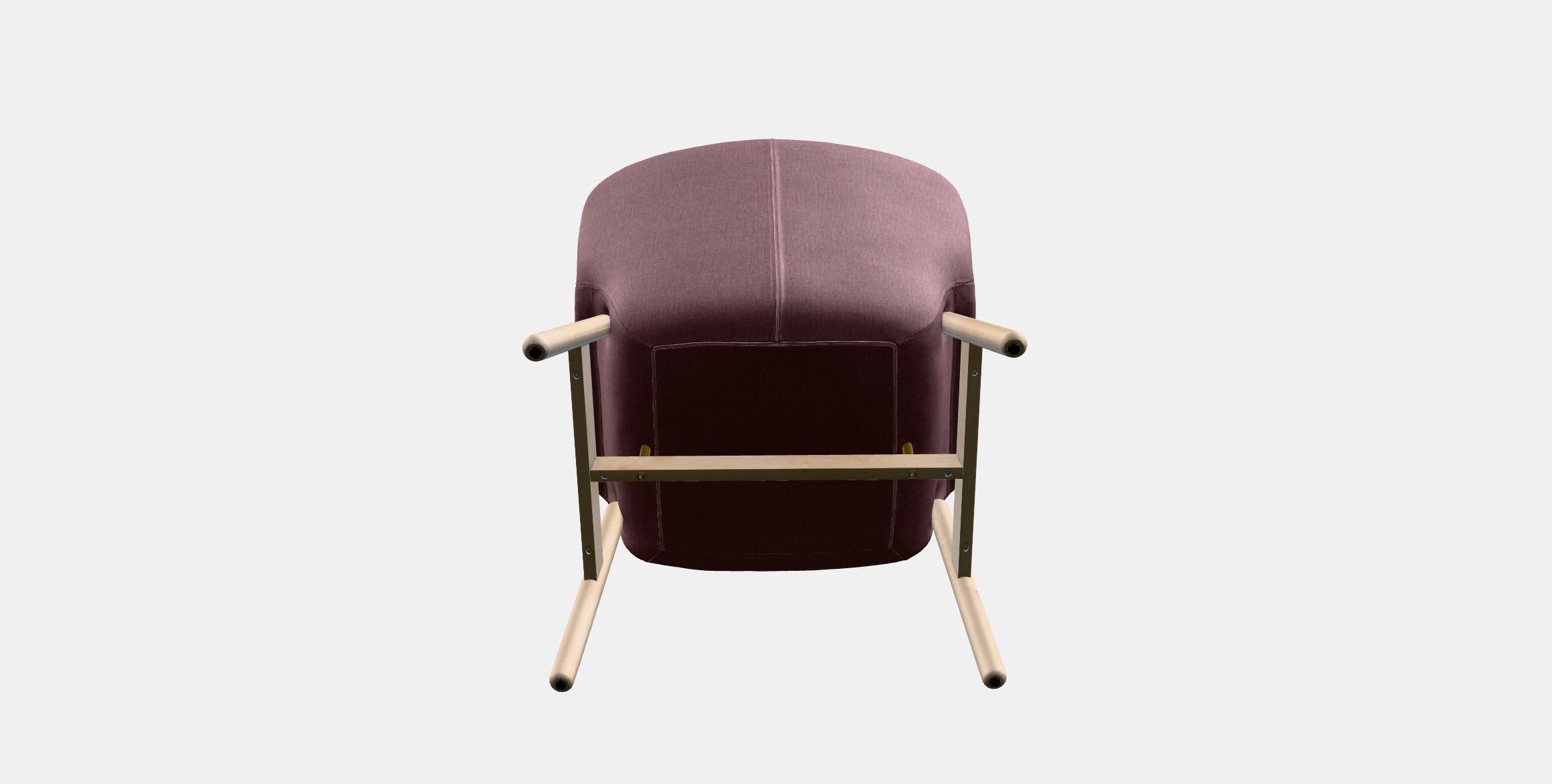 VEDBO Armchair 2 Low-poly 3D model_10