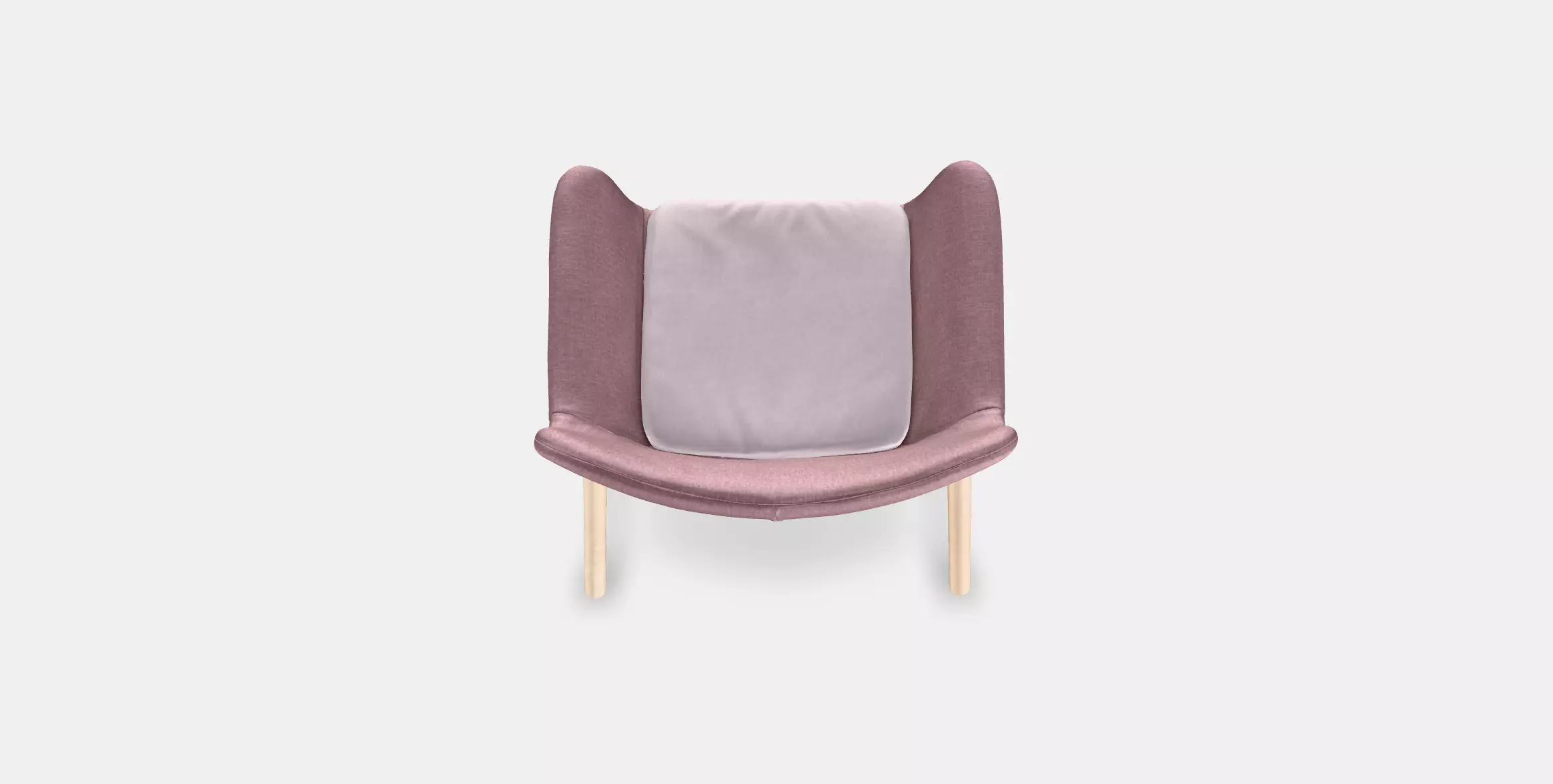 VEDBO Armchair 2 Low-poly 3D model_0