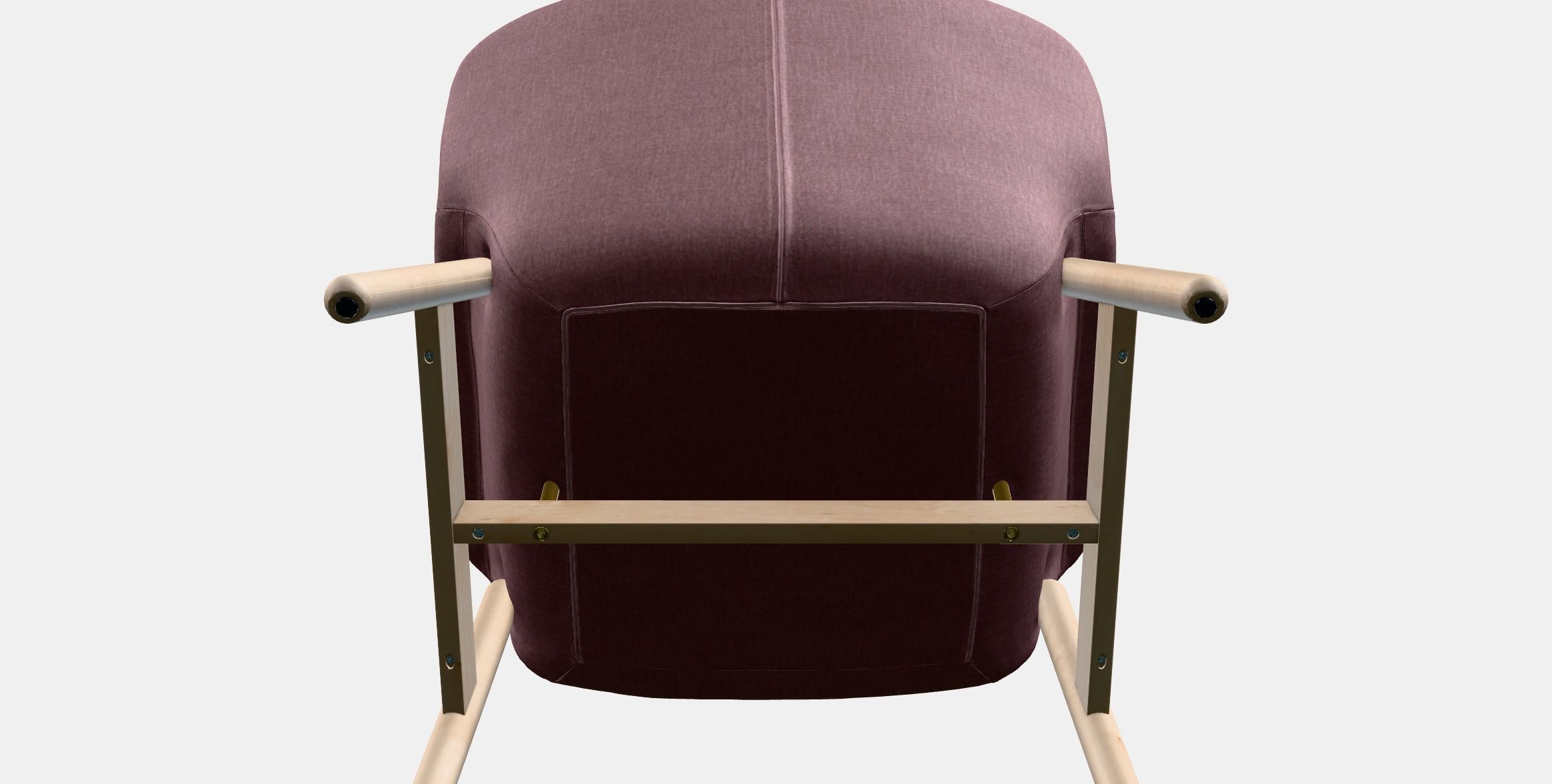 VEDBO Armchair 2 Low-poly 3D model_13