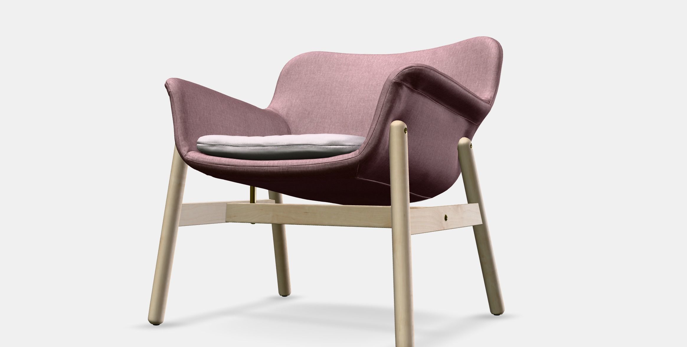 VEDBO Armchair 2 Low-poly 3D model_9