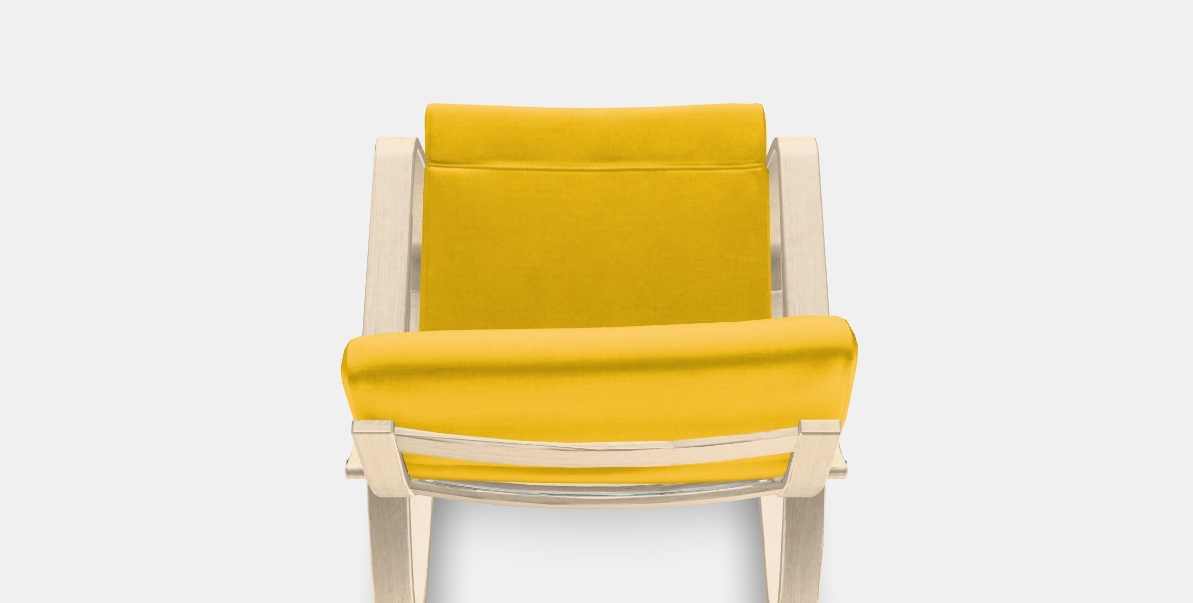 POANG Rocking-chair Low-poly 3D model_2