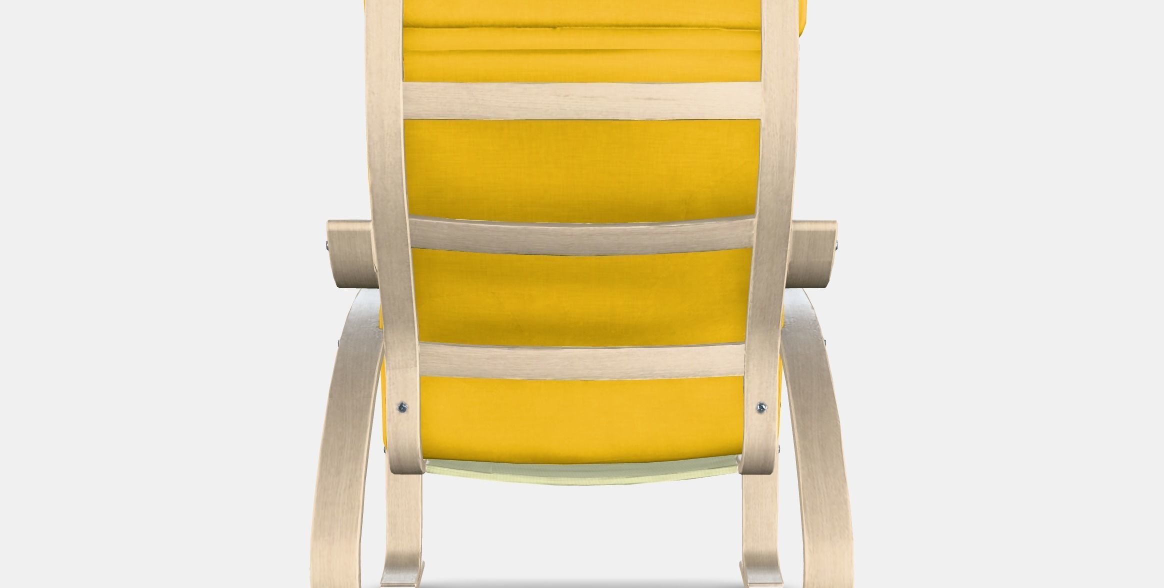 POANG Rocking-chair Low-poly 3D model_15