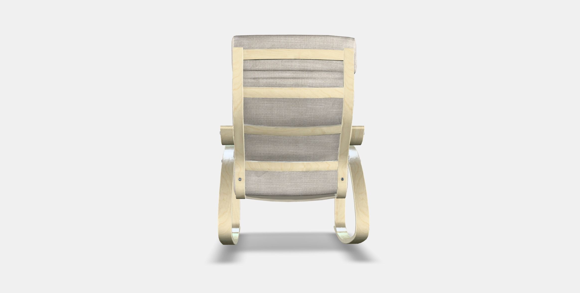 POANG Rocking-chair 3 Low-poly 3D model_13