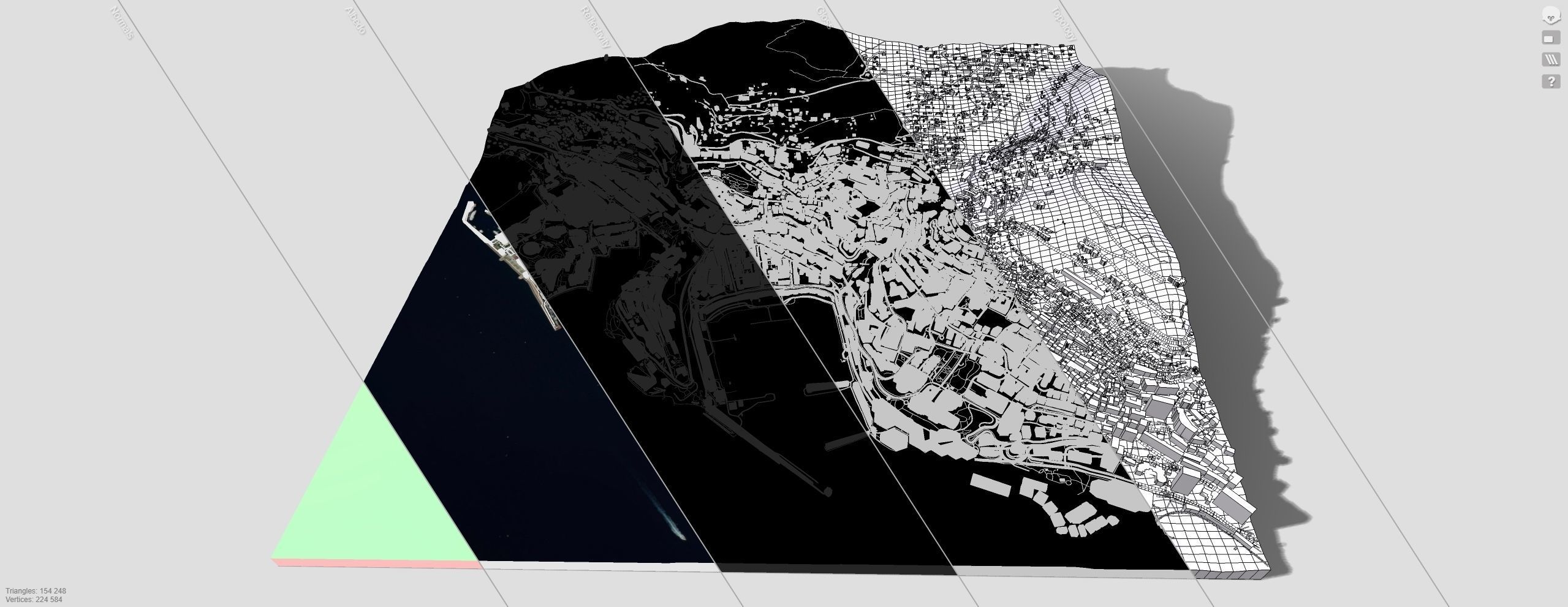 Cityscape Monaco France  3D model_13