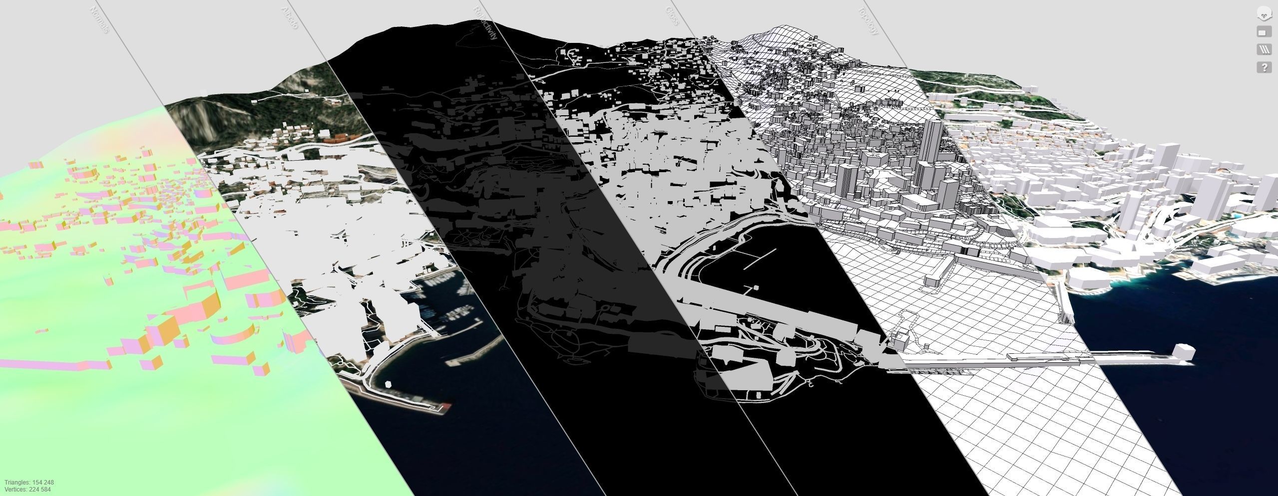 Cityscape Monaco France  3D model_11