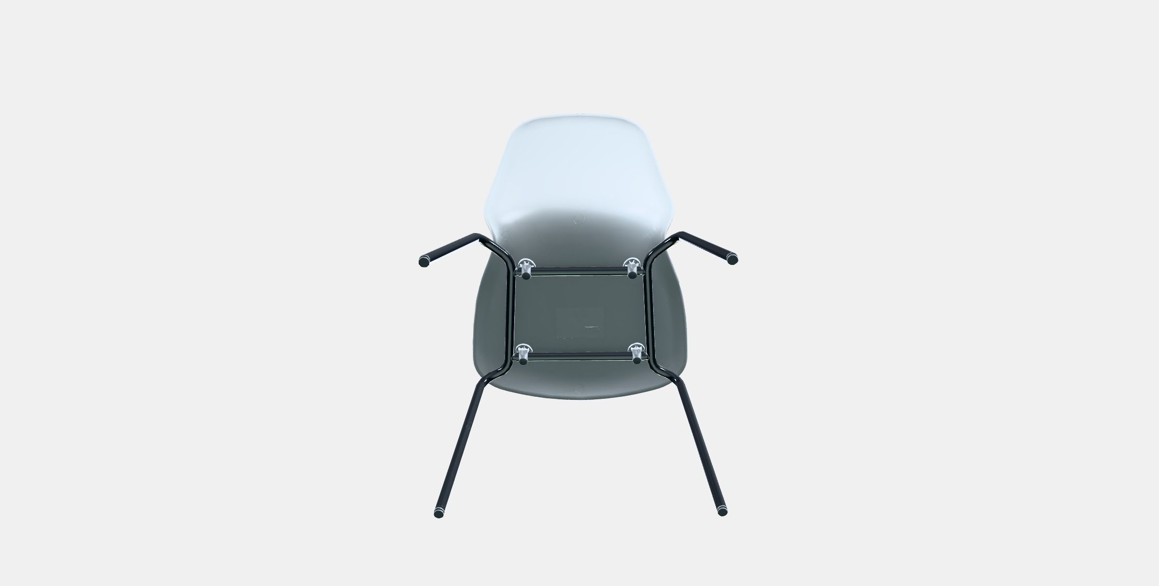 LIDAS Chair 1 Low-poly 3D model_7