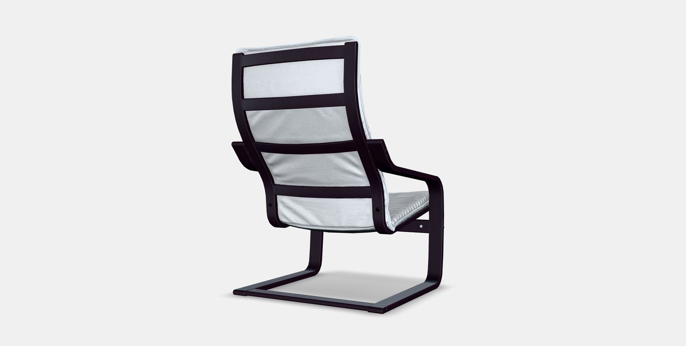 POANG Armchair 8 Low-poly 3D model_4