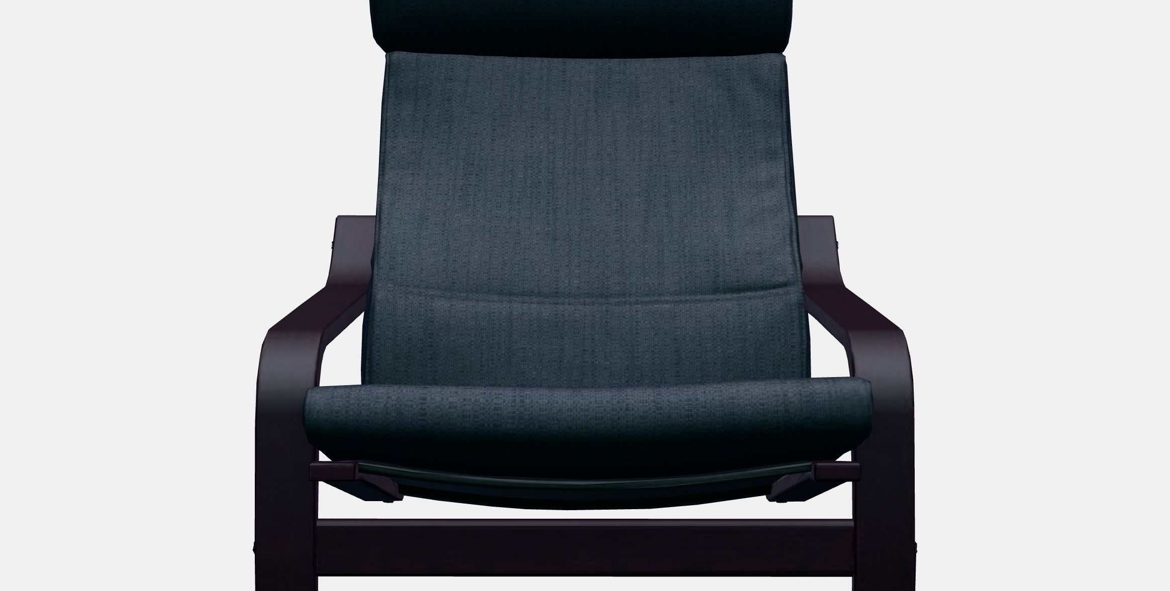 POANG Armchair 9 Low-poly 3D model_11