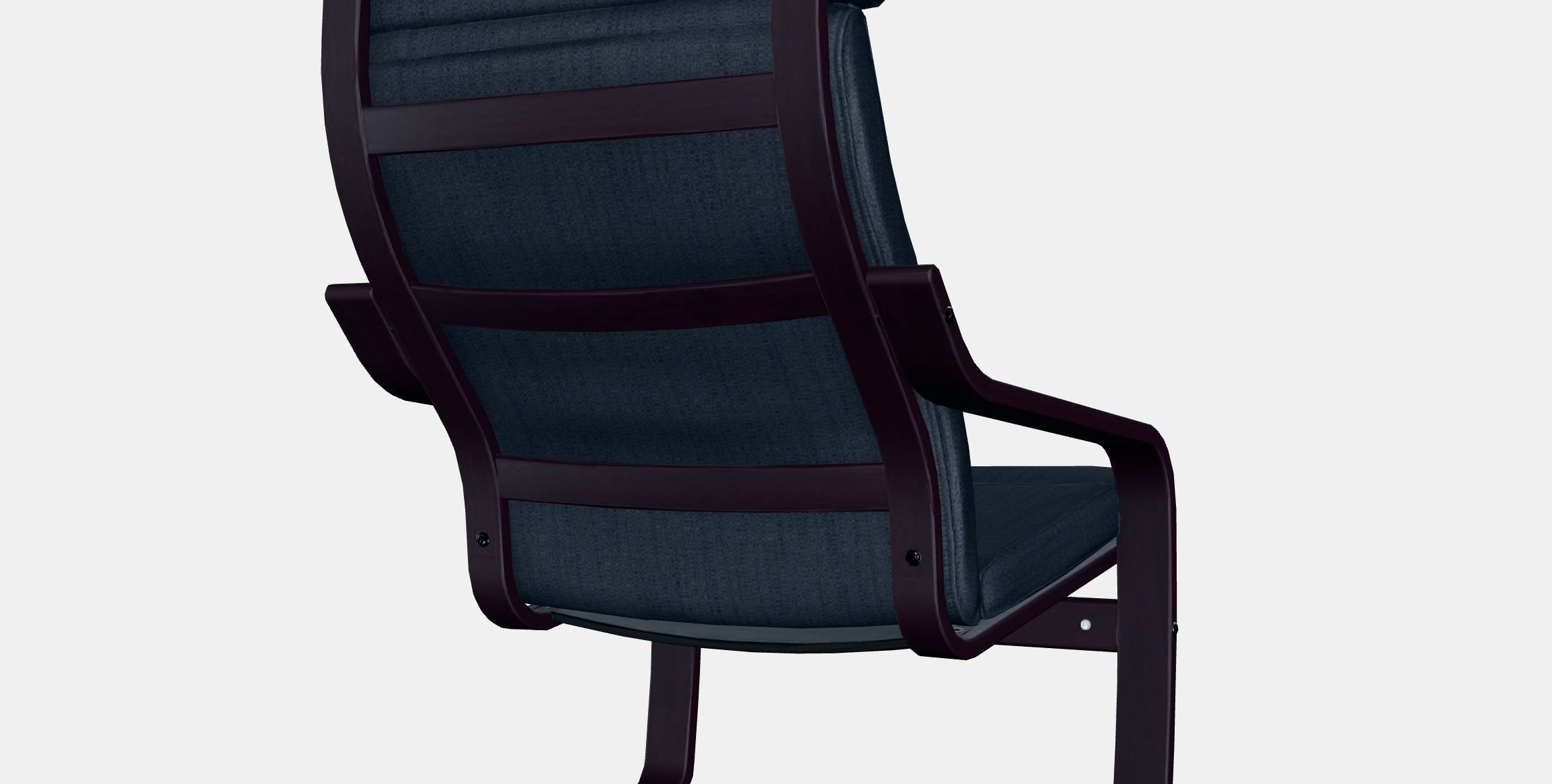 POANG Armchair 9 Low-poly 3D model_5