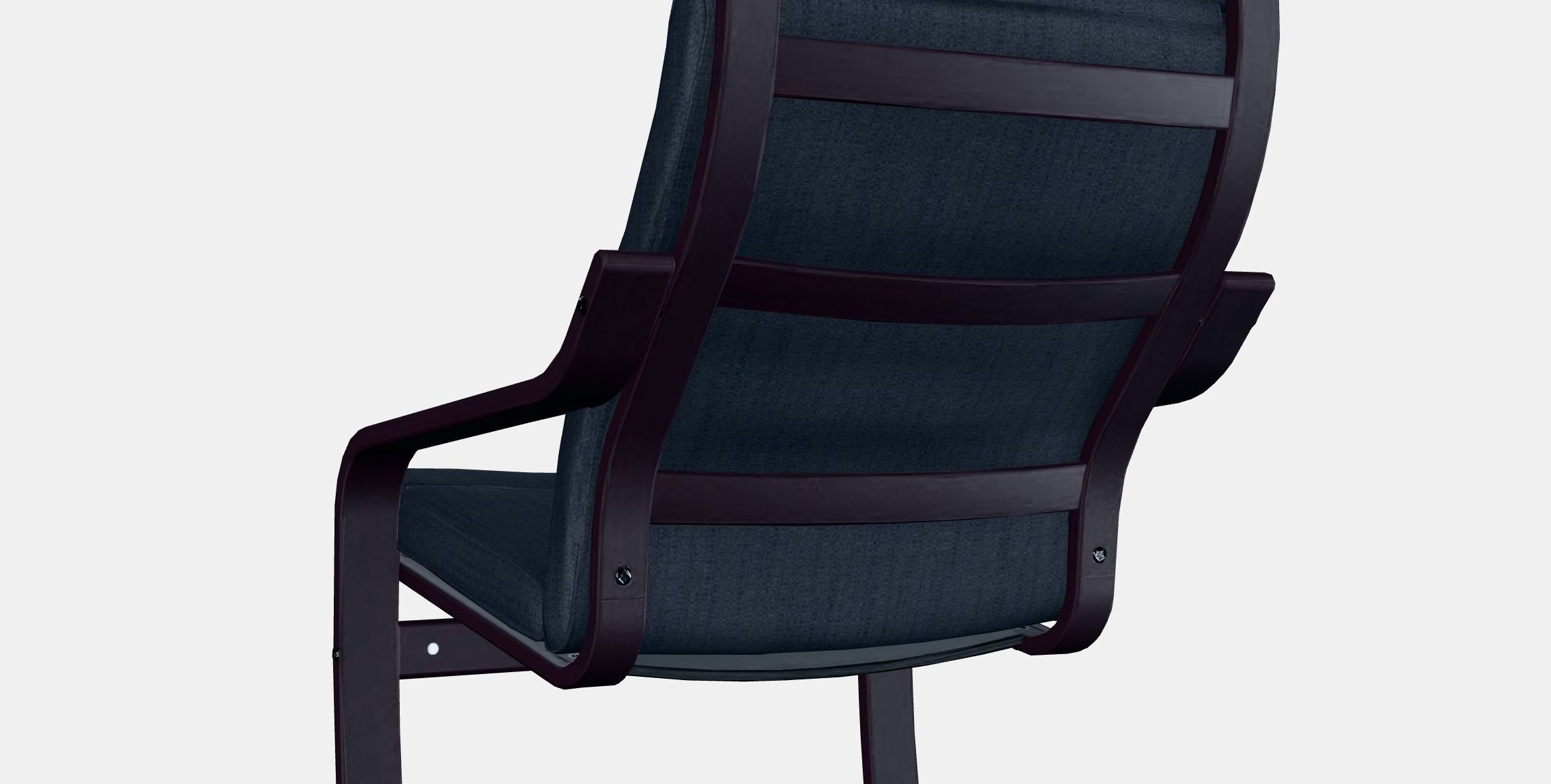 POANG Armchair 9 Low-poly 3D model_2