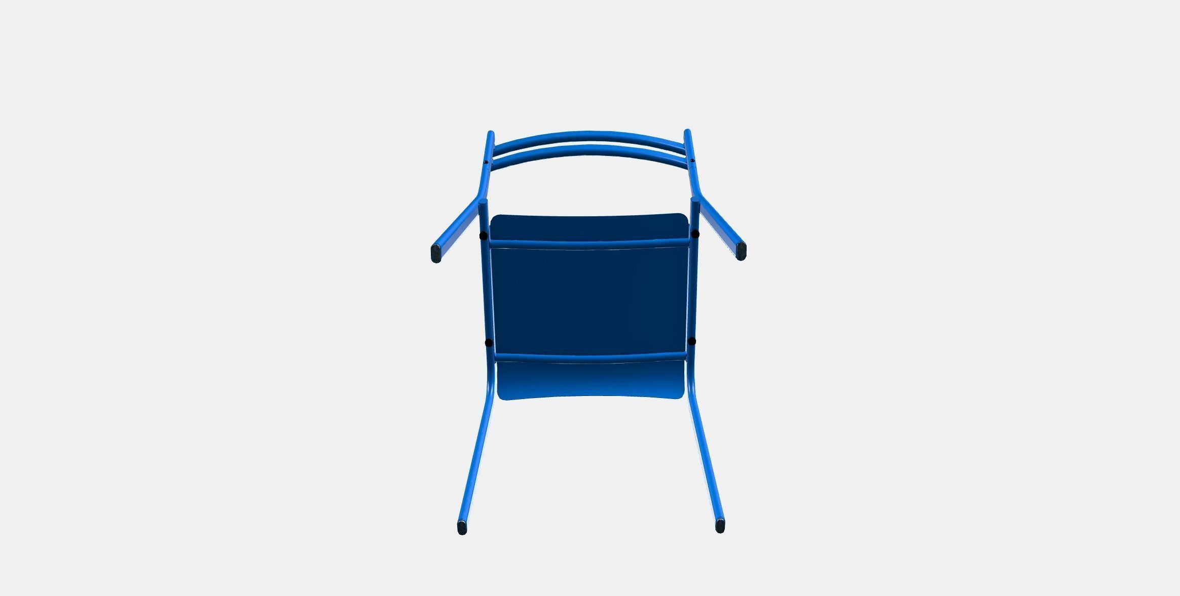 GENESON Chair 1 Low-poly 3D model_7
