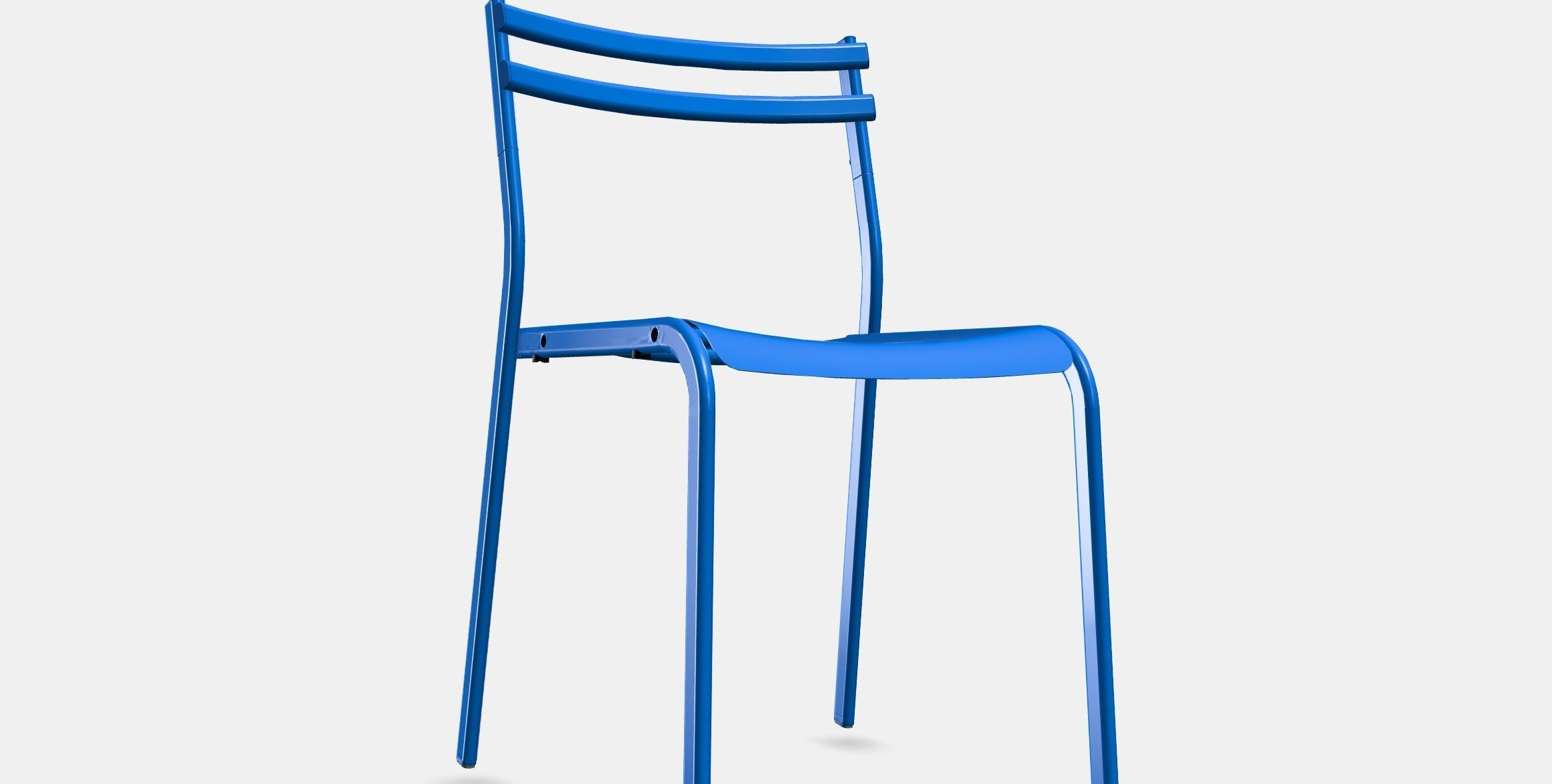 GENESON Chair 1 Low-poly 3D model_9