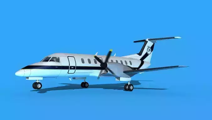 Embraer EMB120 CAL 3D model