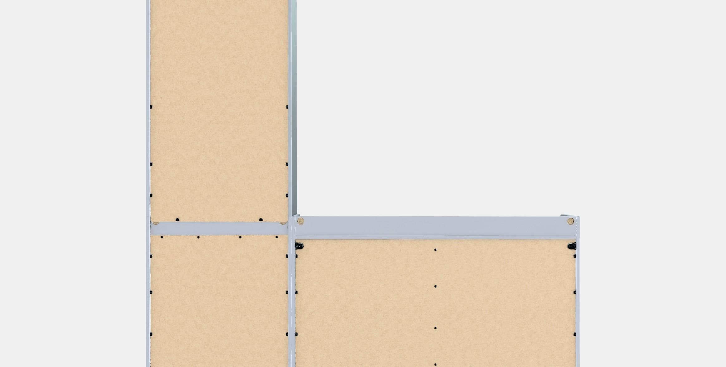 HAUGA Storage combination 8 Low-poly 3D model_15