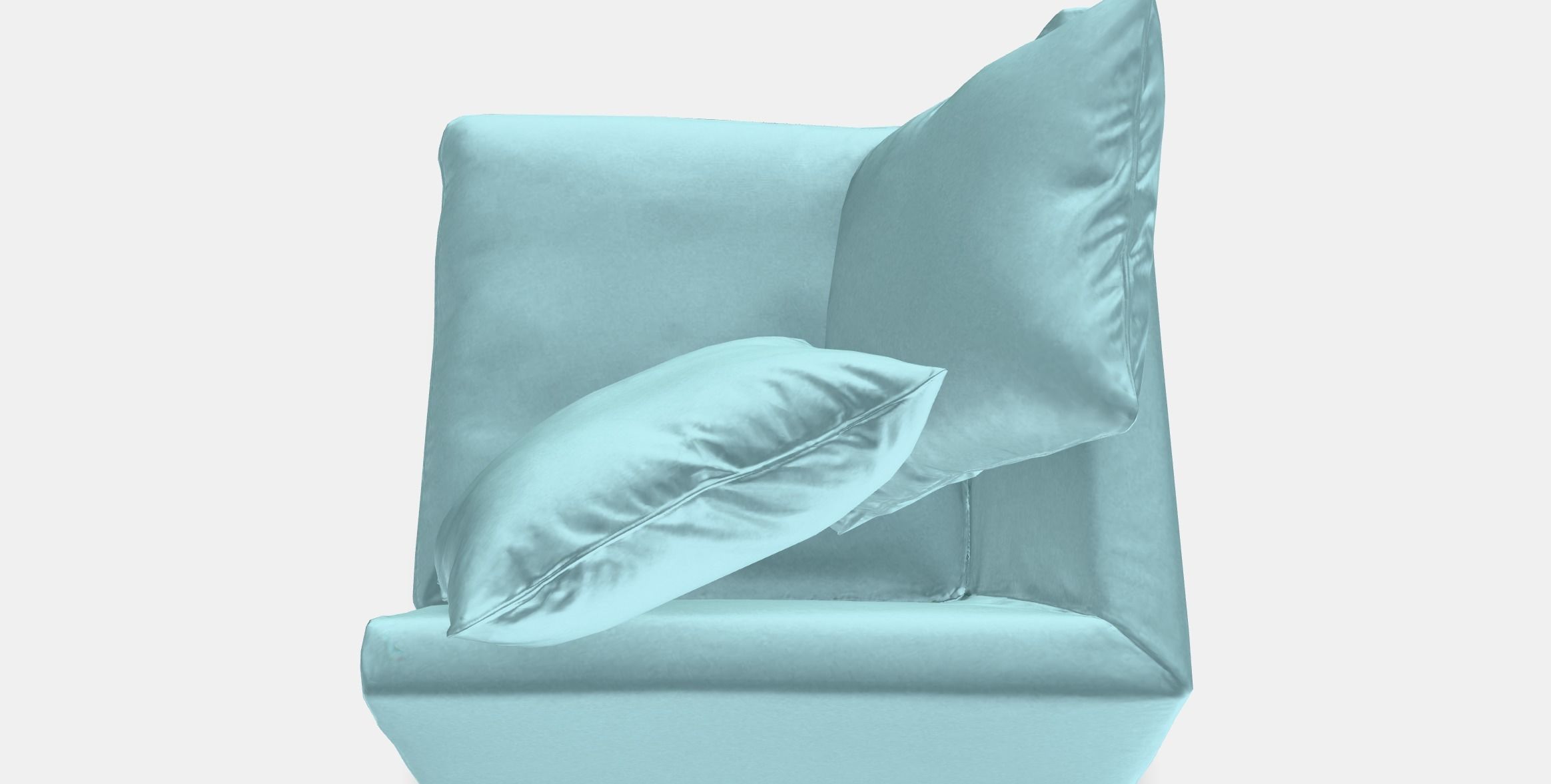 GRONLID Cover for corner section Low-poly 3D model_6