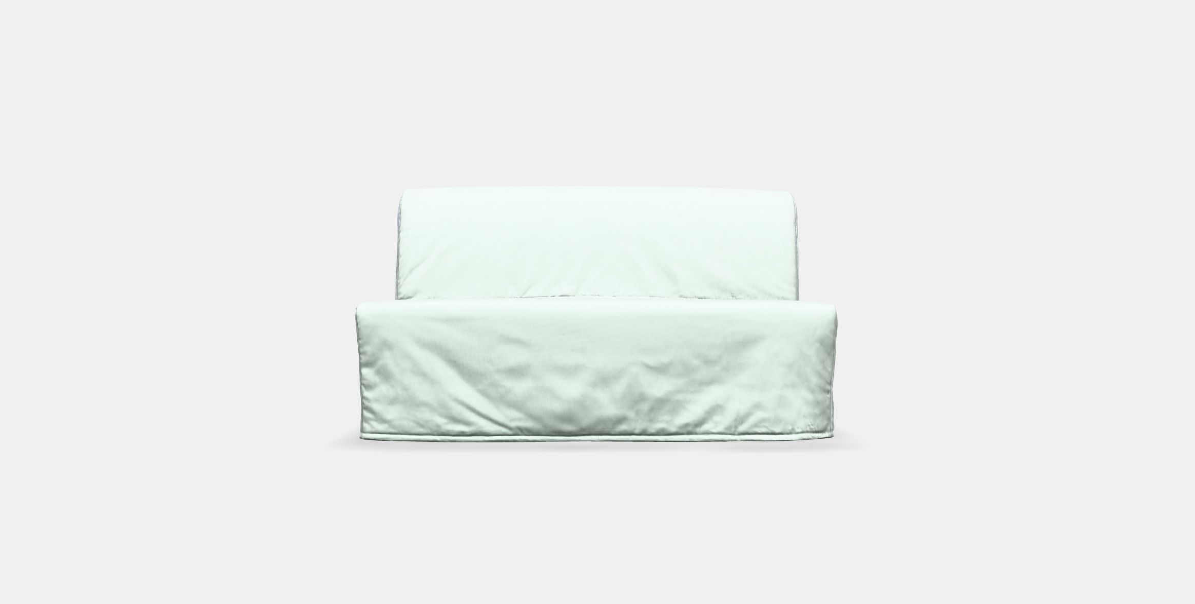 LYCKSELE Cover for 2-seat sofa-bed Low-poly 3D model_10