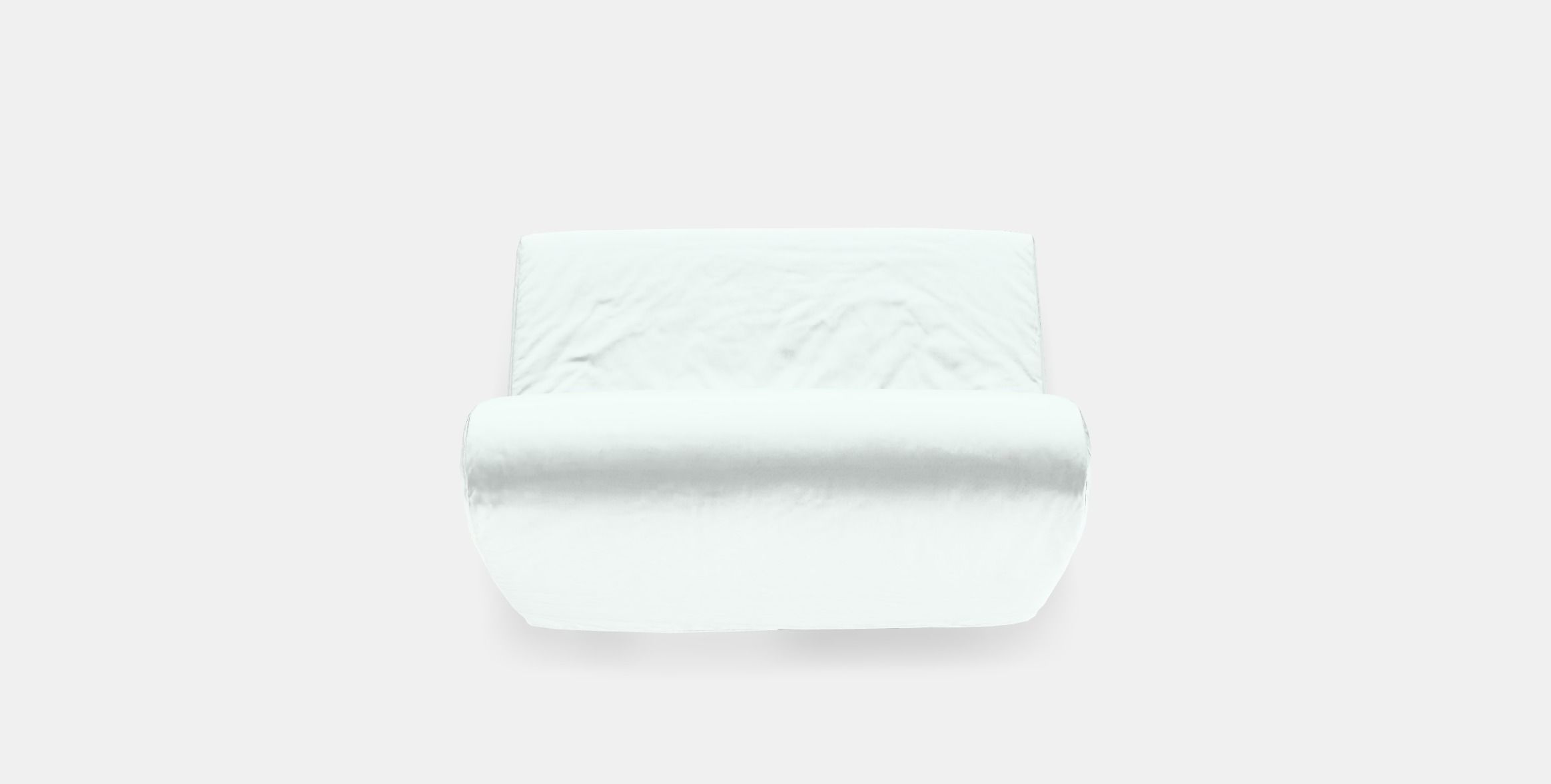 LYCKSELE Cover for 2-seat sofa-bed Low-poly 3D model_2