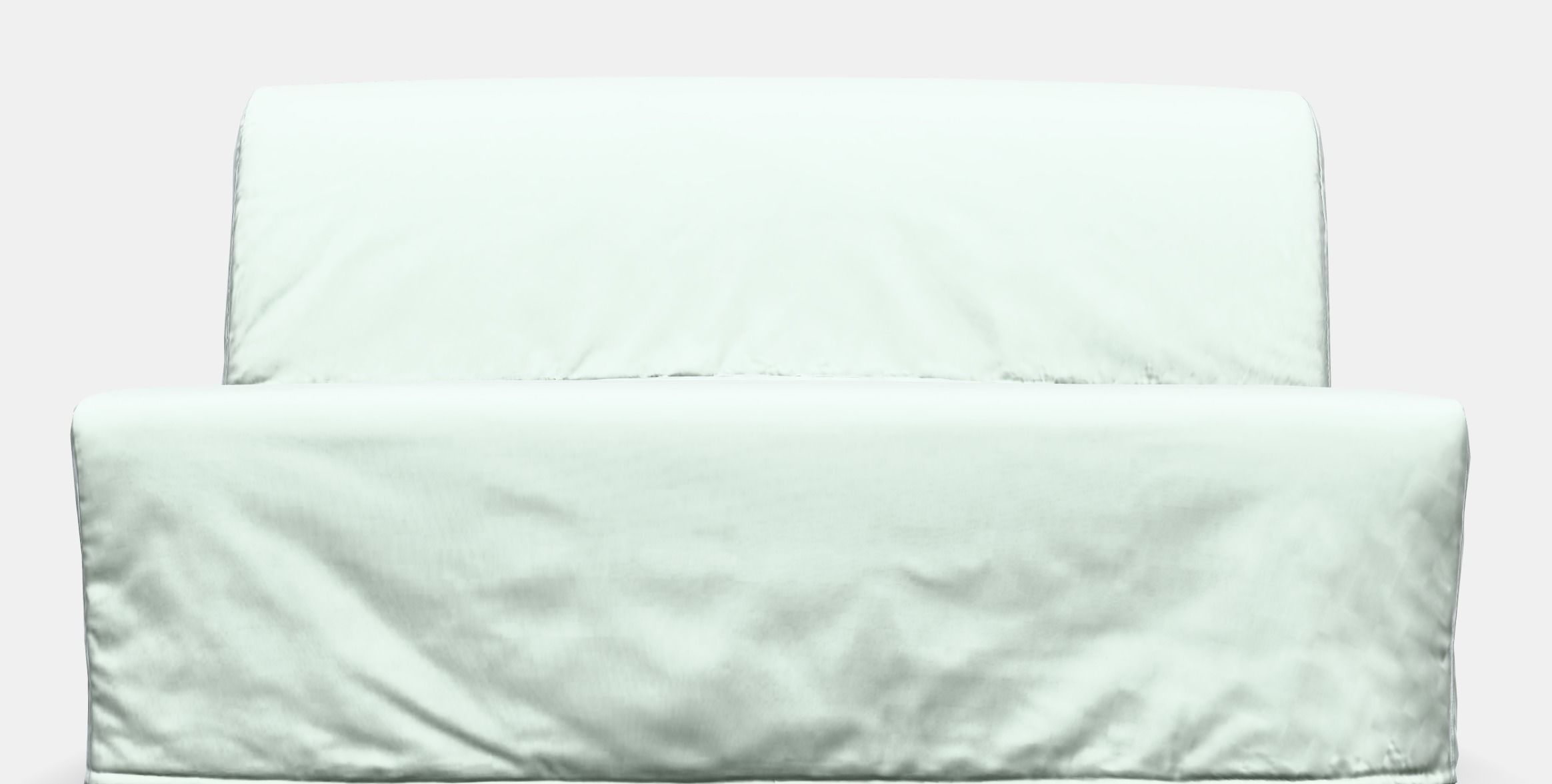 LYCKSELE Cover for 2-seat sofa-bed Low-poly 3D model_11