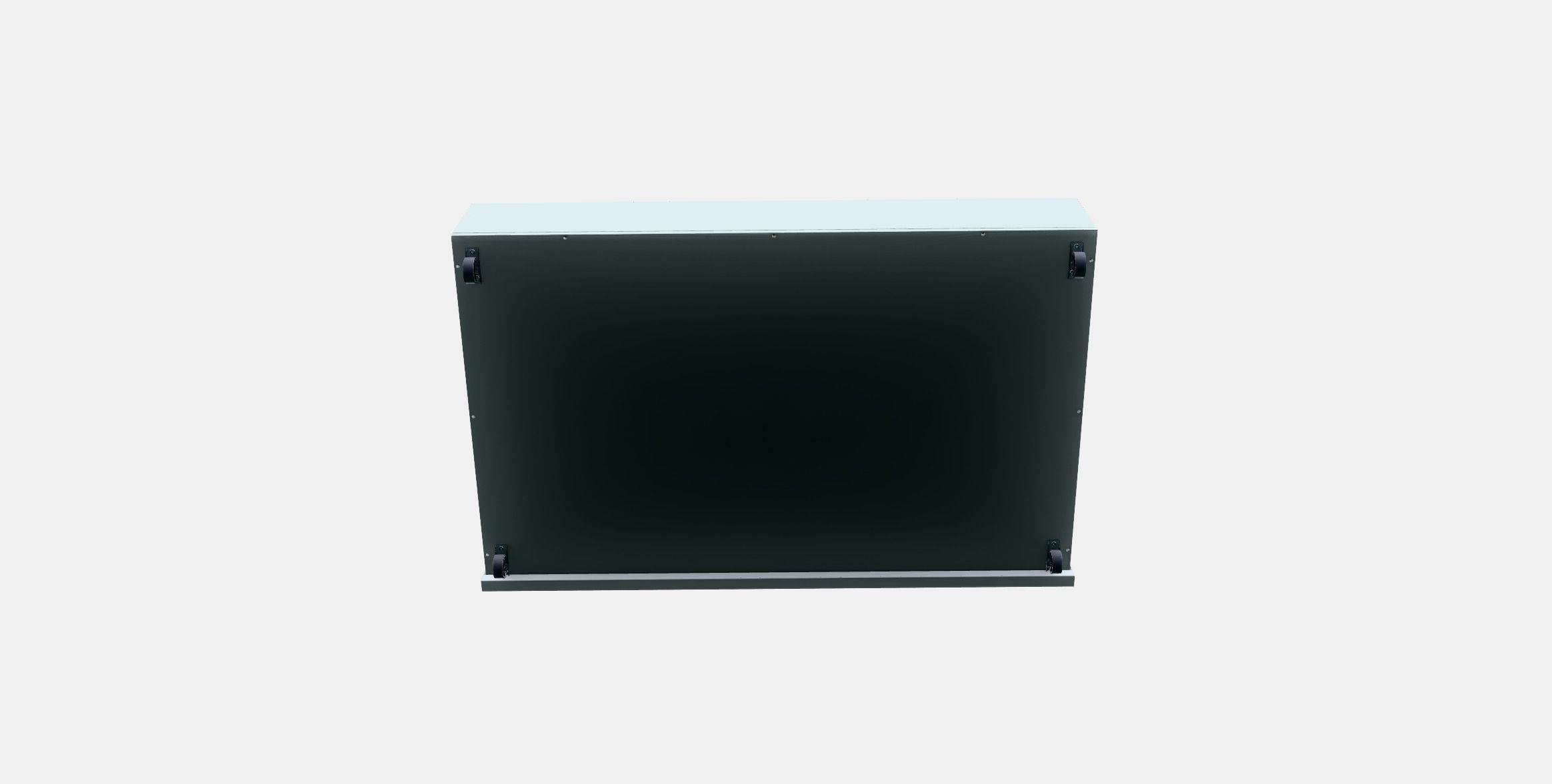 MALM Bed storage box for high bed frame Low-poly 3D model_5