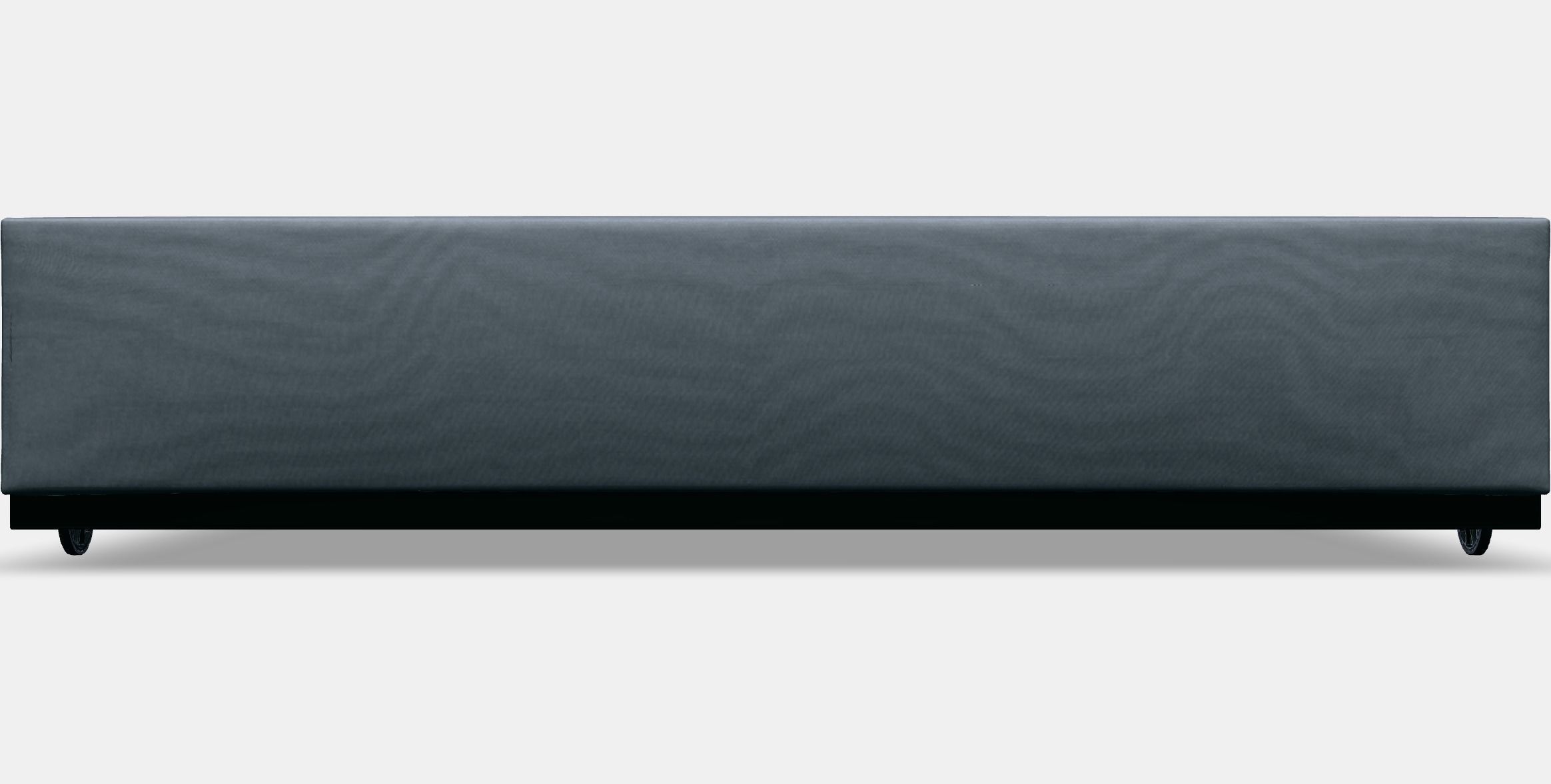 HAUGA Upholstered bed storage box Low-poly 3D model_11