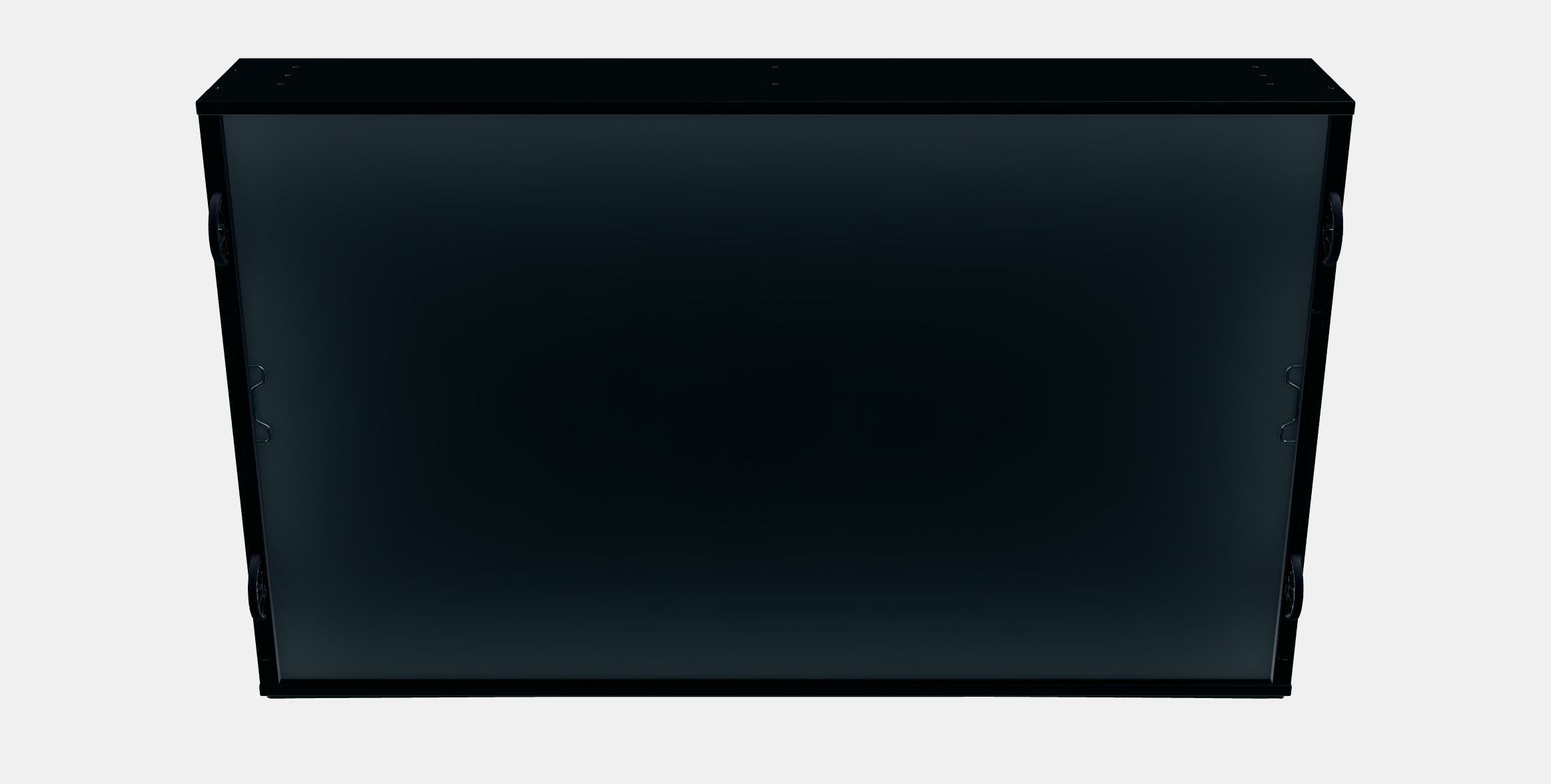 HAUGA Upholstered bed storage box Low-poly 3D model_8