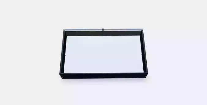 GLADSTAD Upholstered bed storage box