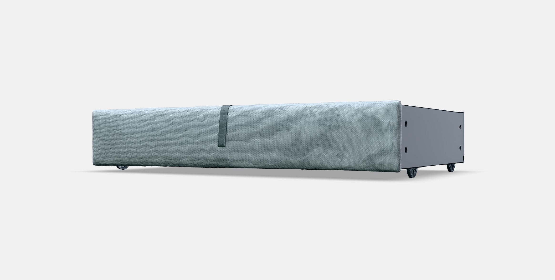 GLADSTAD Upholstered bed storage box Low-poly 3D model_12