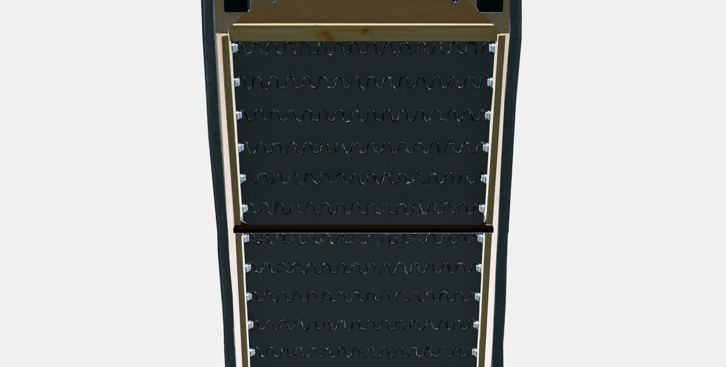 KIVIK Cover for chaise longue Low-poly 3D model_8