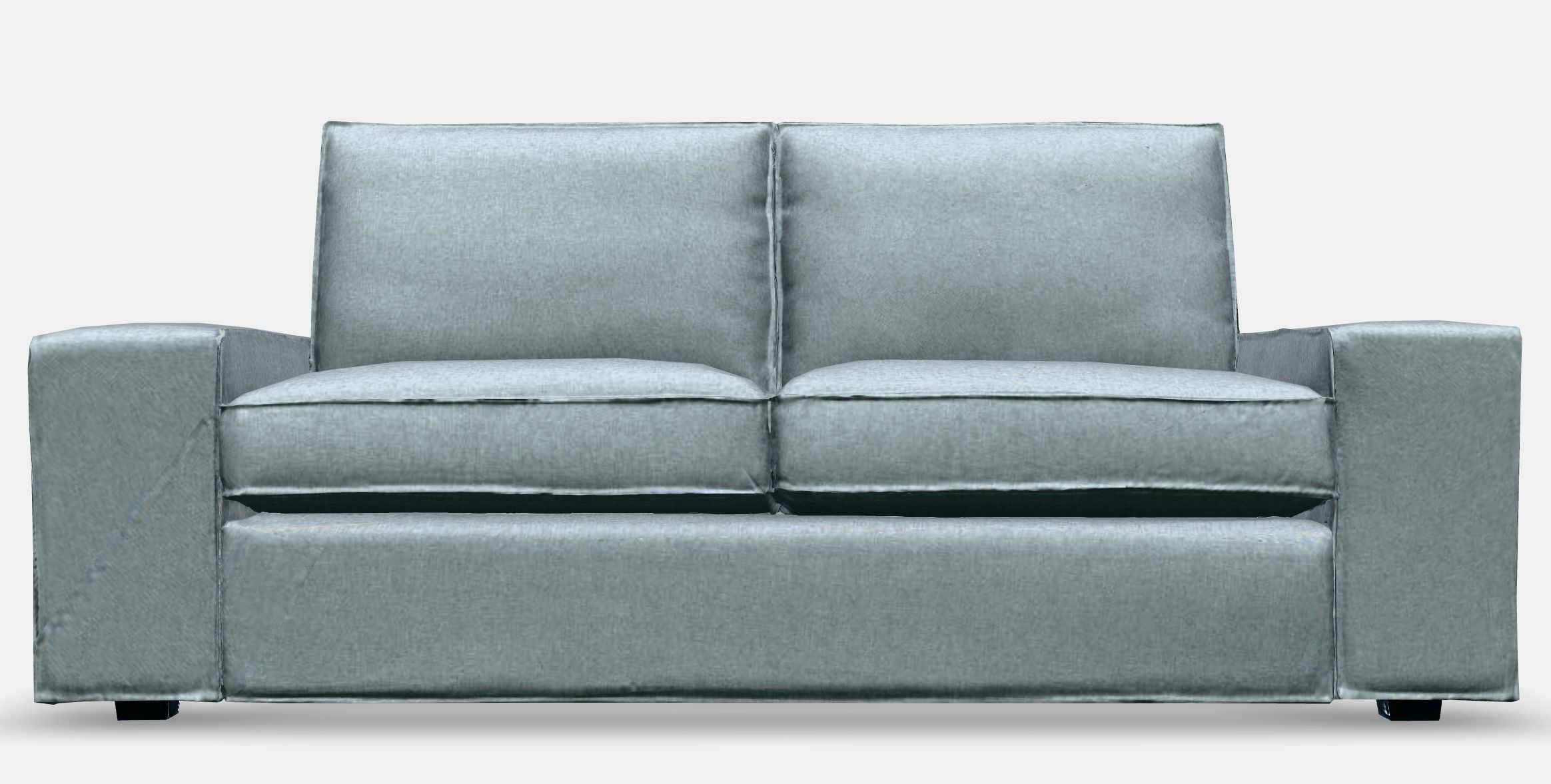 KIVIK Cover two-seat sofa Low-poly 3D model_9