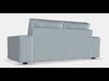 KIVIK Cover two-seat sofa Low-poly 3D model_1