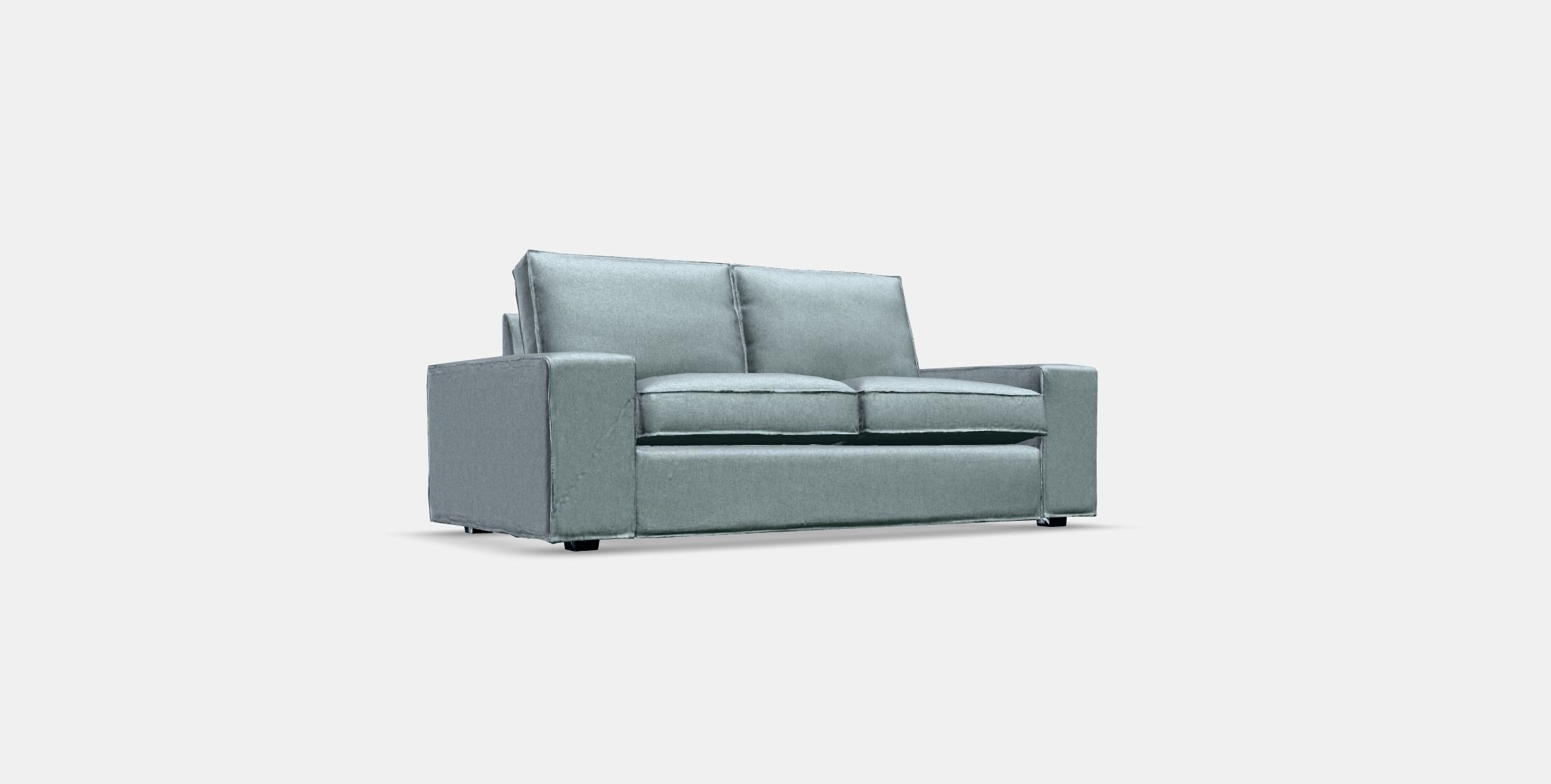 KIVIK Cover two-seat sofa Low-poly 3D model_4