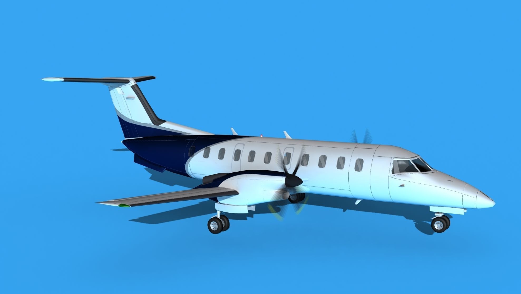 Embraer EMB120 Corporate 2 3D model_3