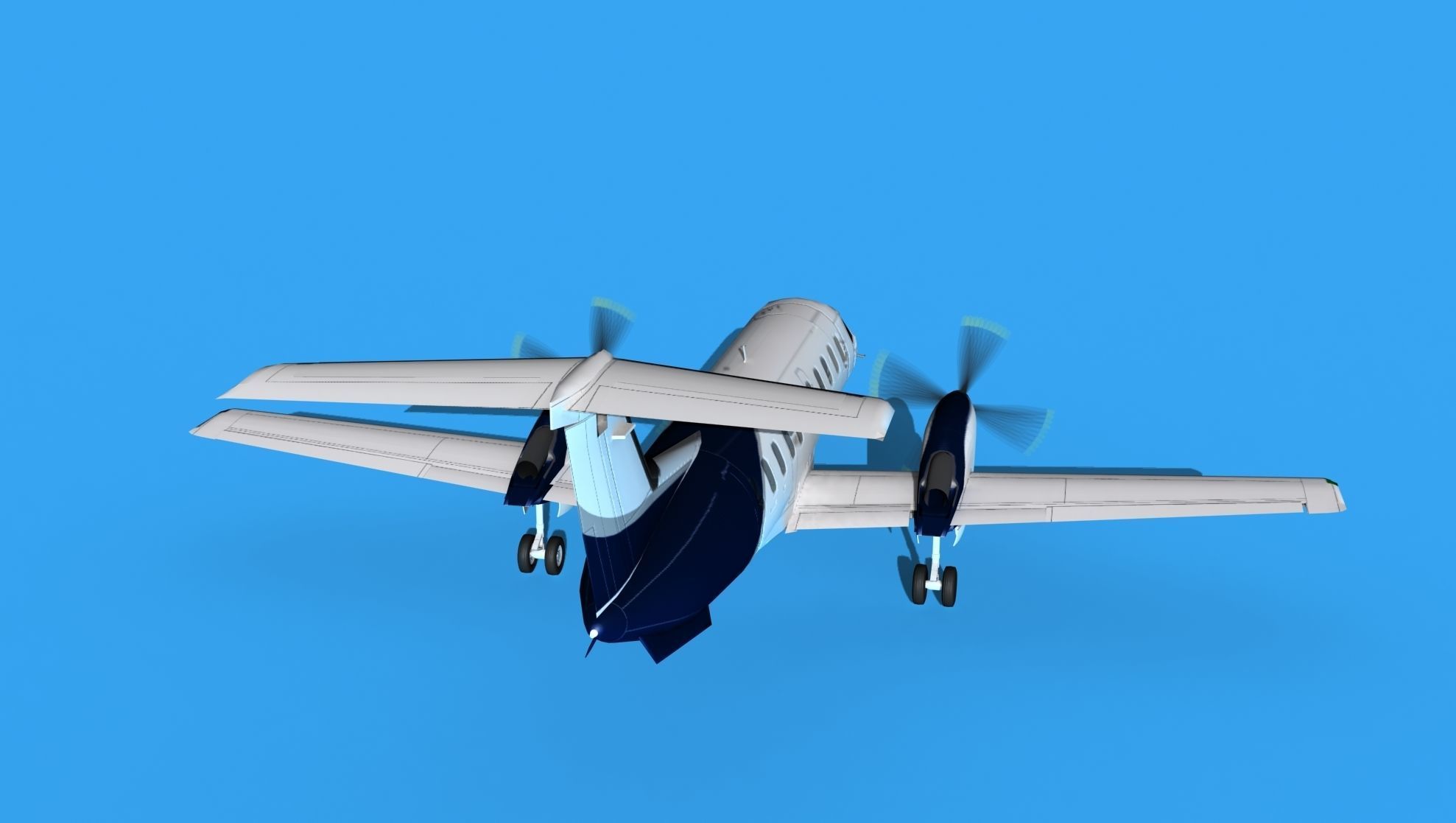 Embraer EMB120 Corporate 2 3D model_6