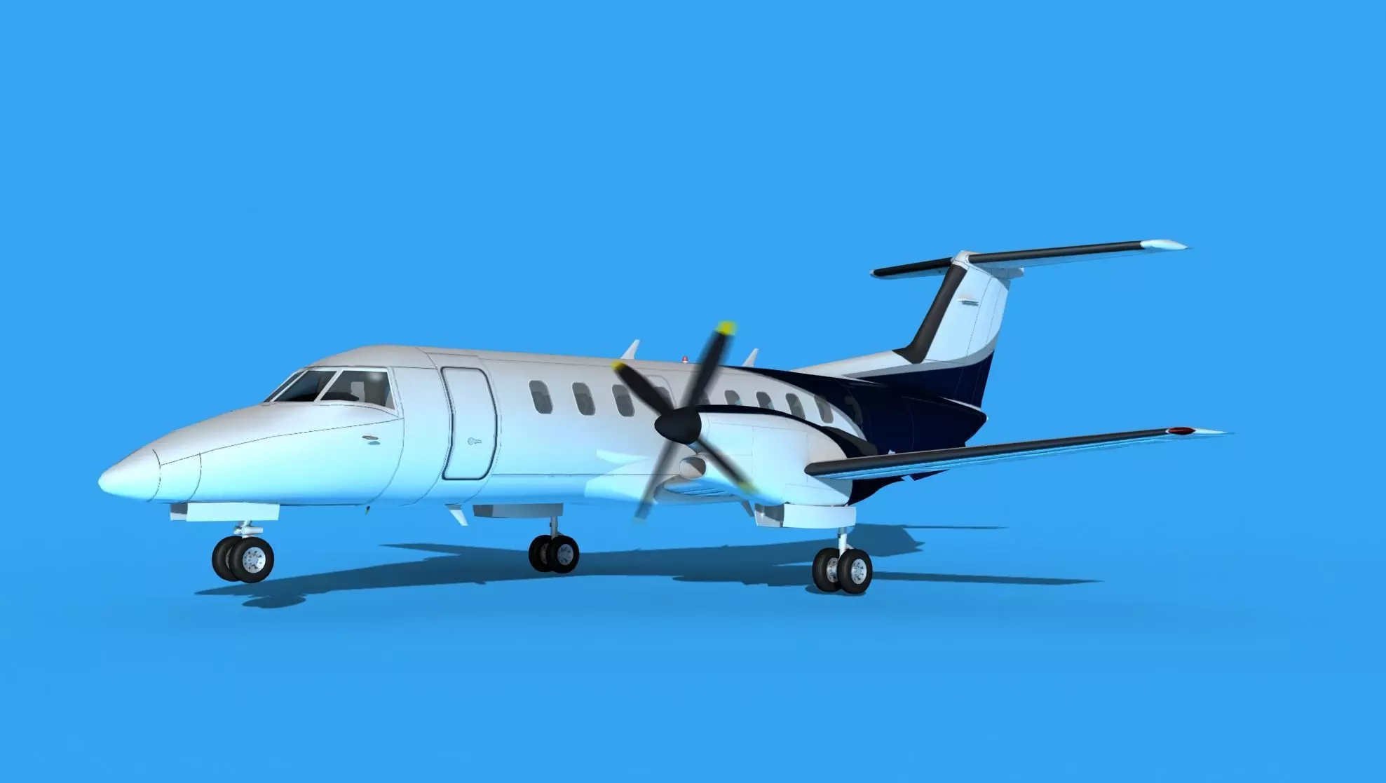 Embraer EMB120 Corporate 2 3D model_0