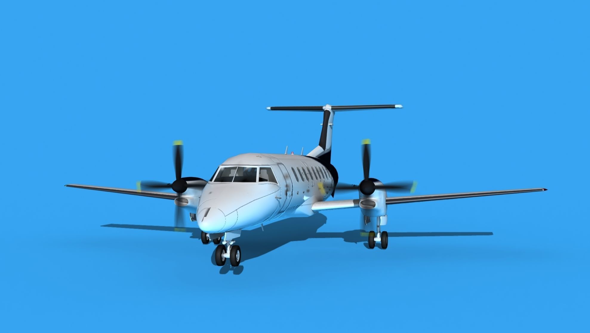 Embraer EMB120 Corporate 2 3D model_1