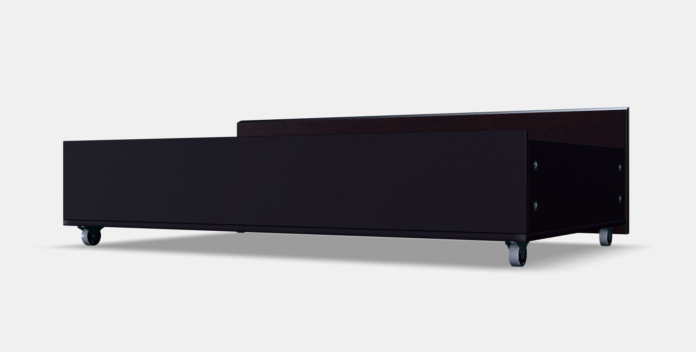 MALM Bed storage box for high bed frame 3 Low-poly 3D model_6