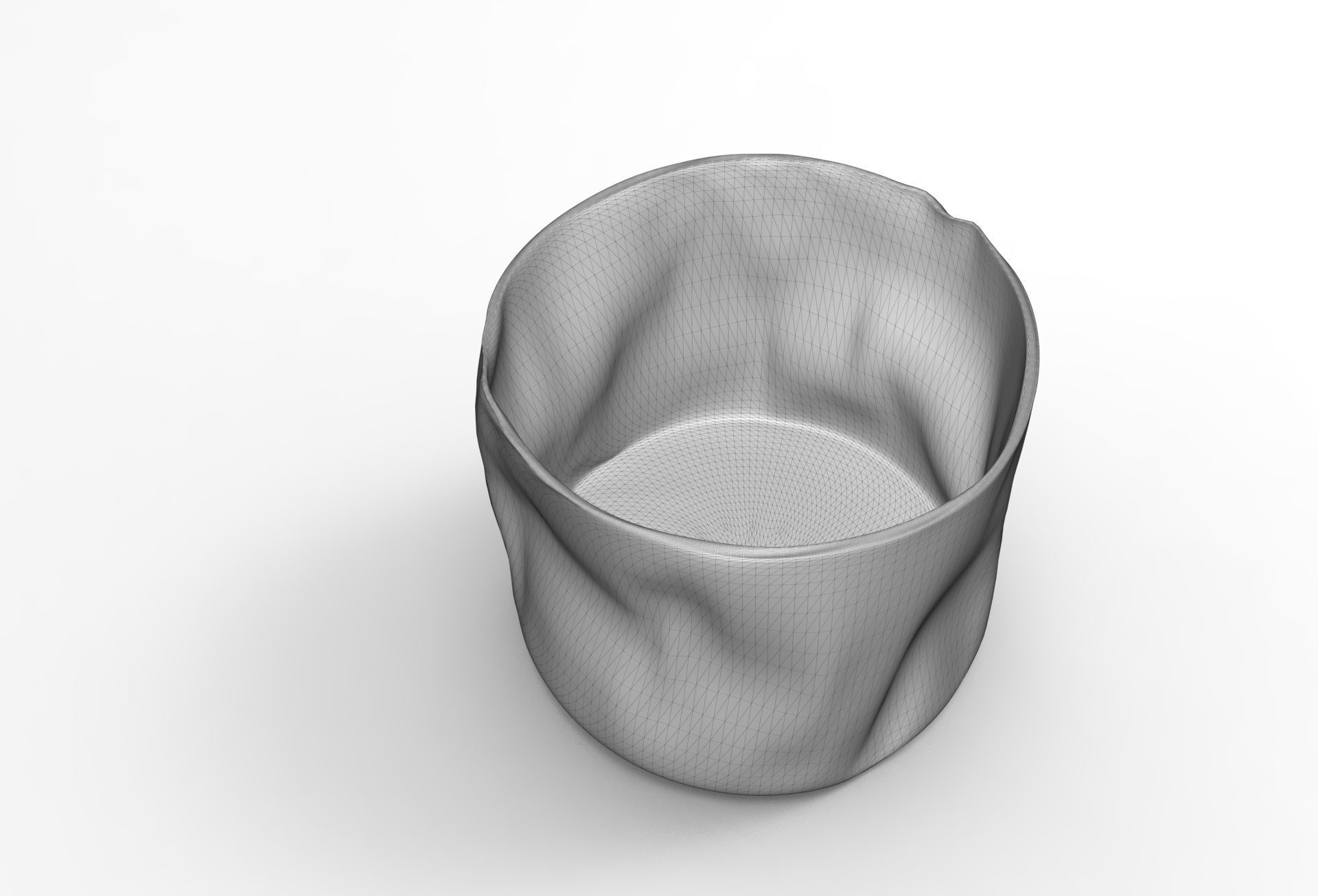 Grego Basket Low-poly 3D model_6