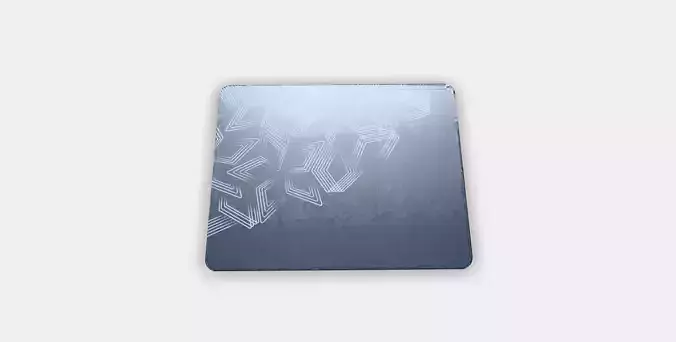 LANESPELARE Gaming mouse pad 2 Low-poly 3D model