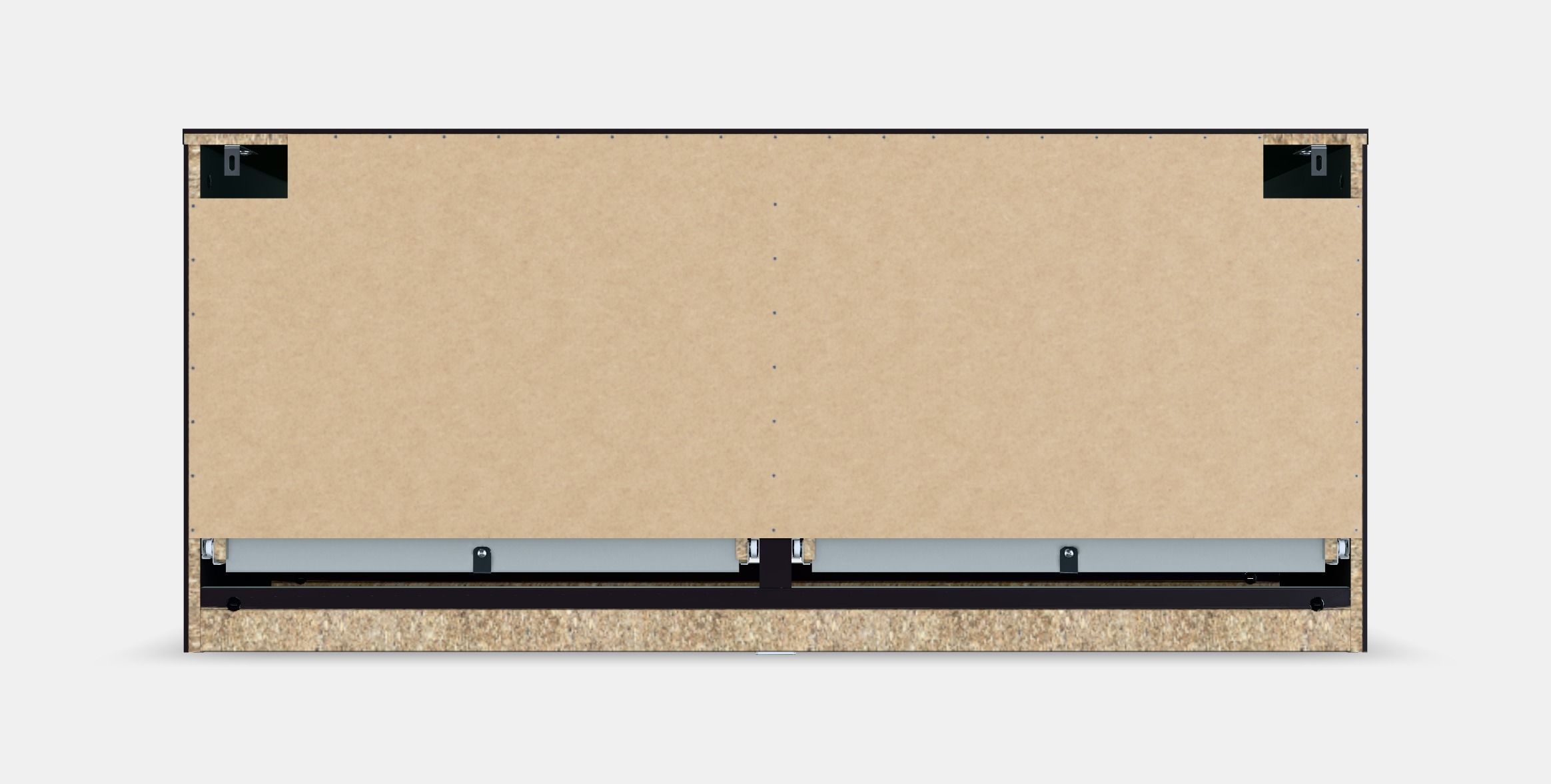 BRIMNES TV bench 1 Low-poly 3D model_15