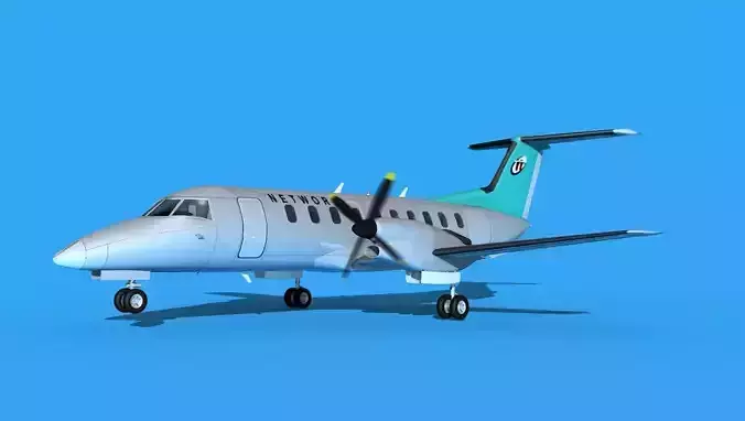 Embraer EMB120 Network 3D model