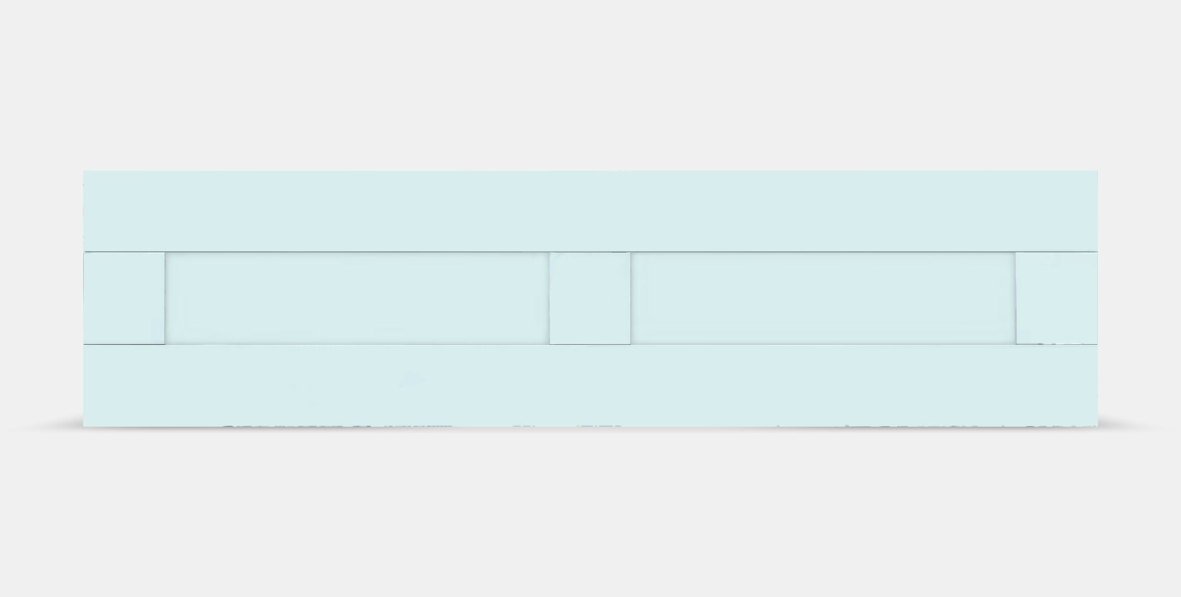 BRIMNES Bed frame with storage 4 Low-poly 3D model_11
