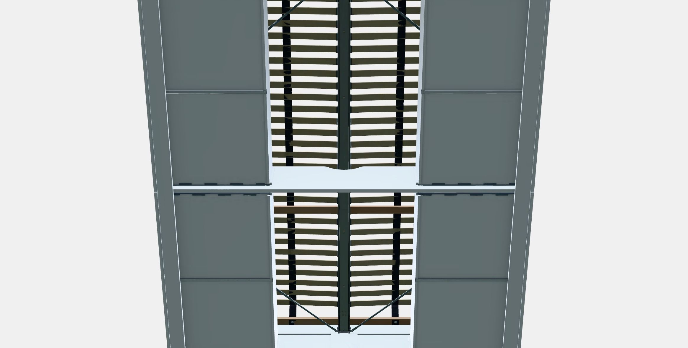 BRIMNES Bed frame with storage 4 Low-poly 3D model_10