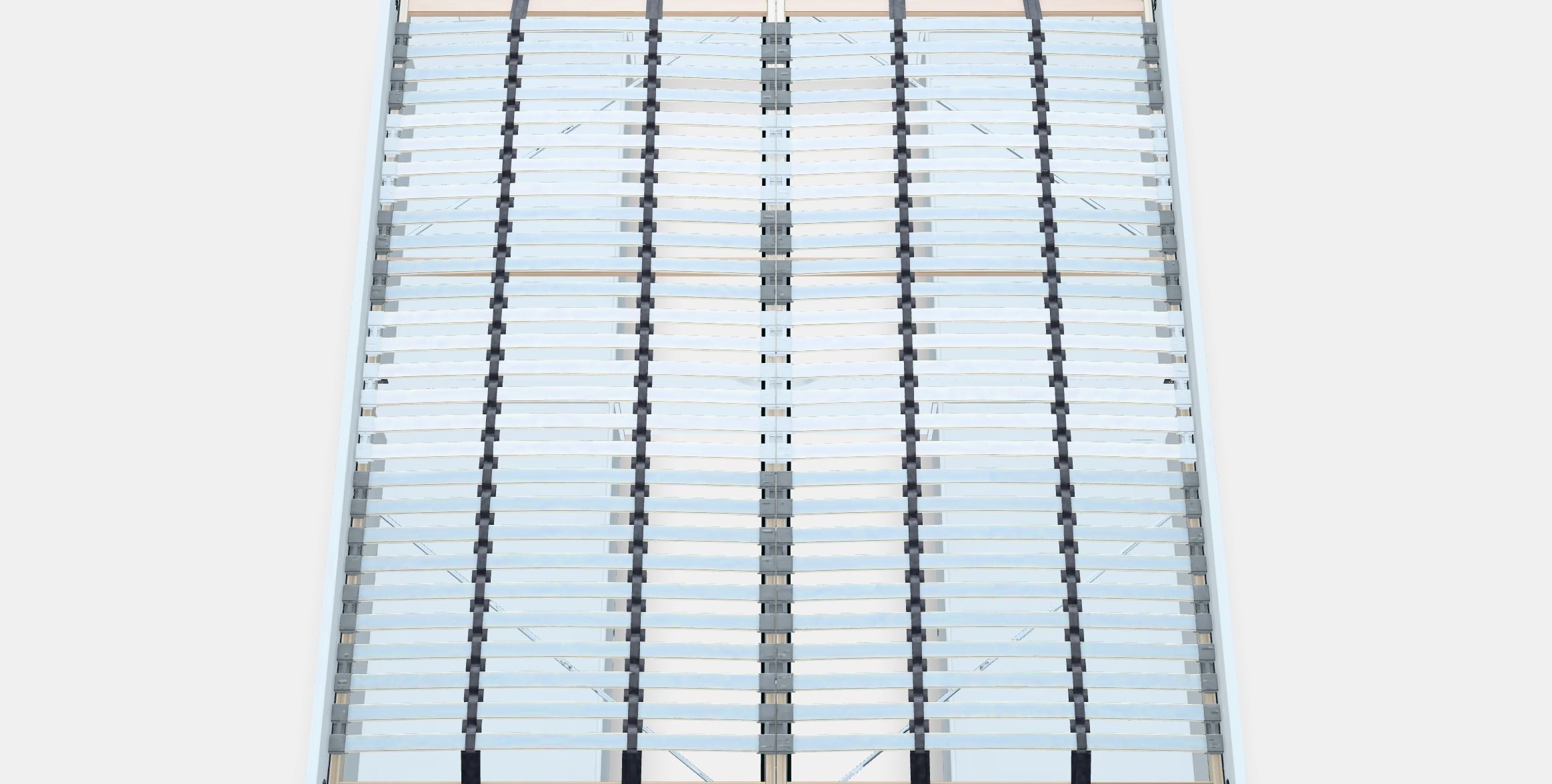 BRIMNES Bed frame with storage 4 Low-poly 3D model_2