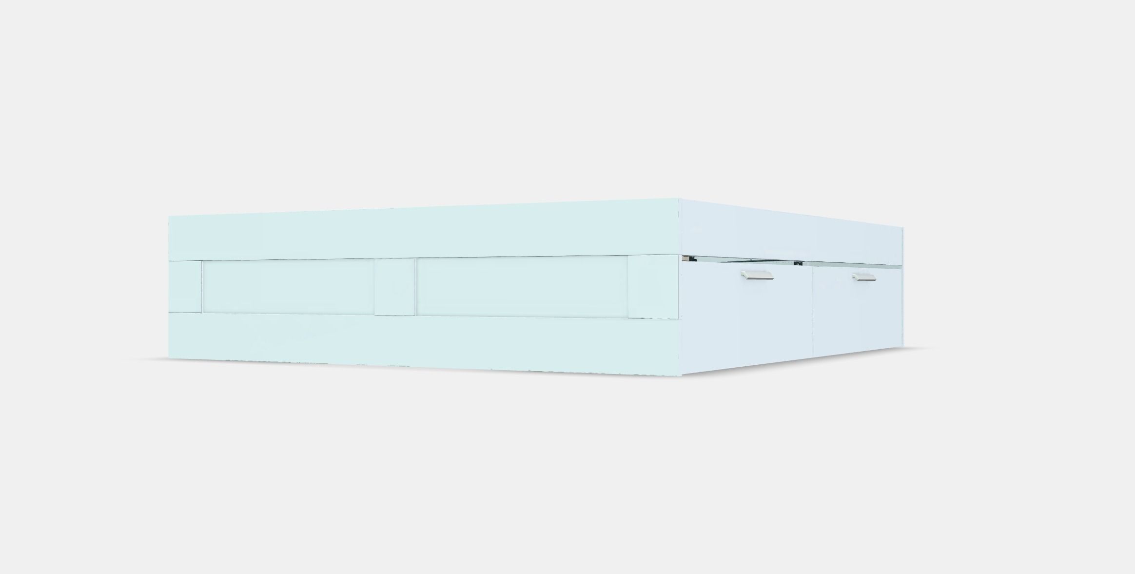 BRIMNES Bed frame with storage 4 Low-poly 3D model_13