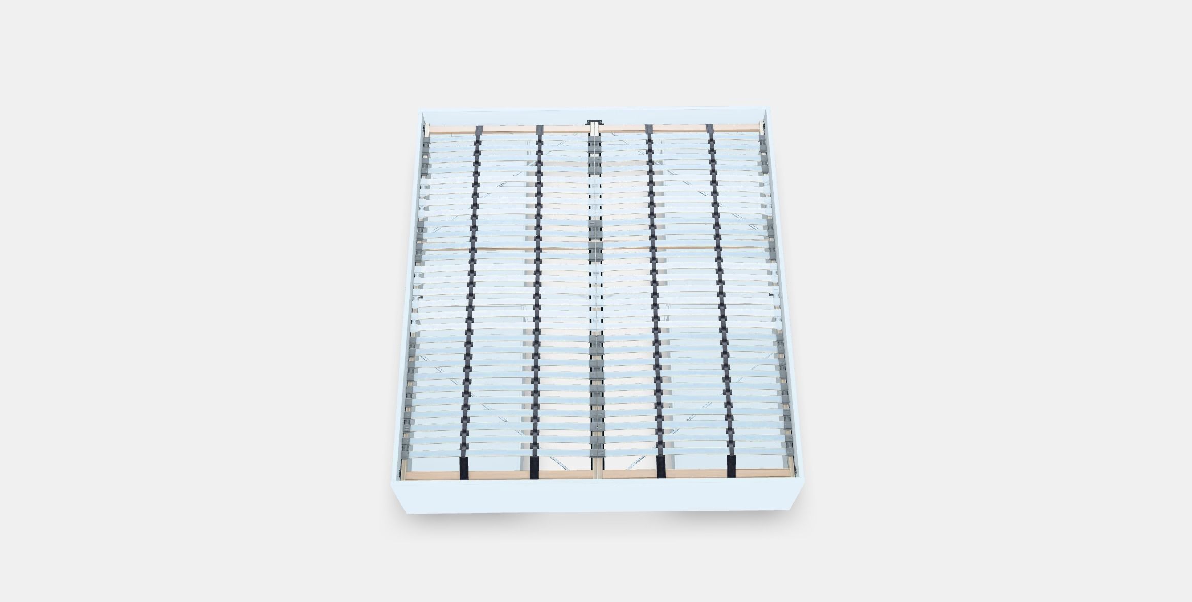 BRIMNES Bed frame with storage 4 Low-poly 3D model_6