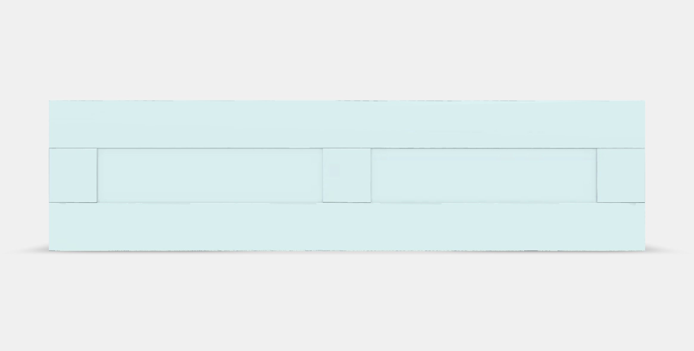 BRIMNES Bed frame with storage 5 Low-poly 3D model_11